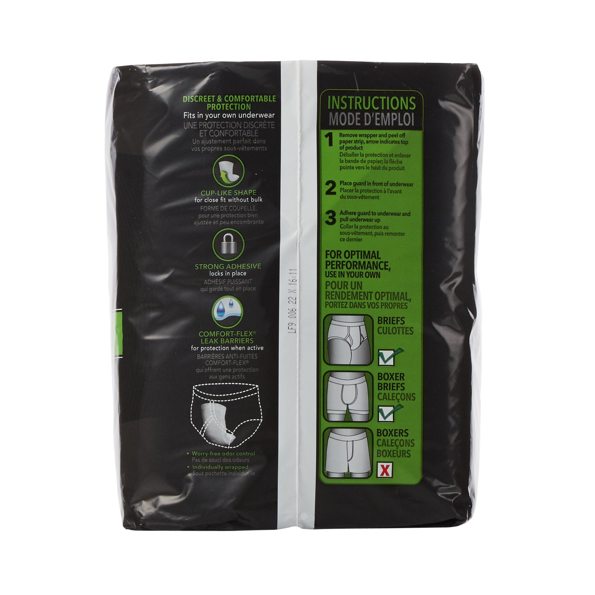 Depend Guards for Men: Maximum Absorbency Incontinence Pads, 12" - 52 Pack