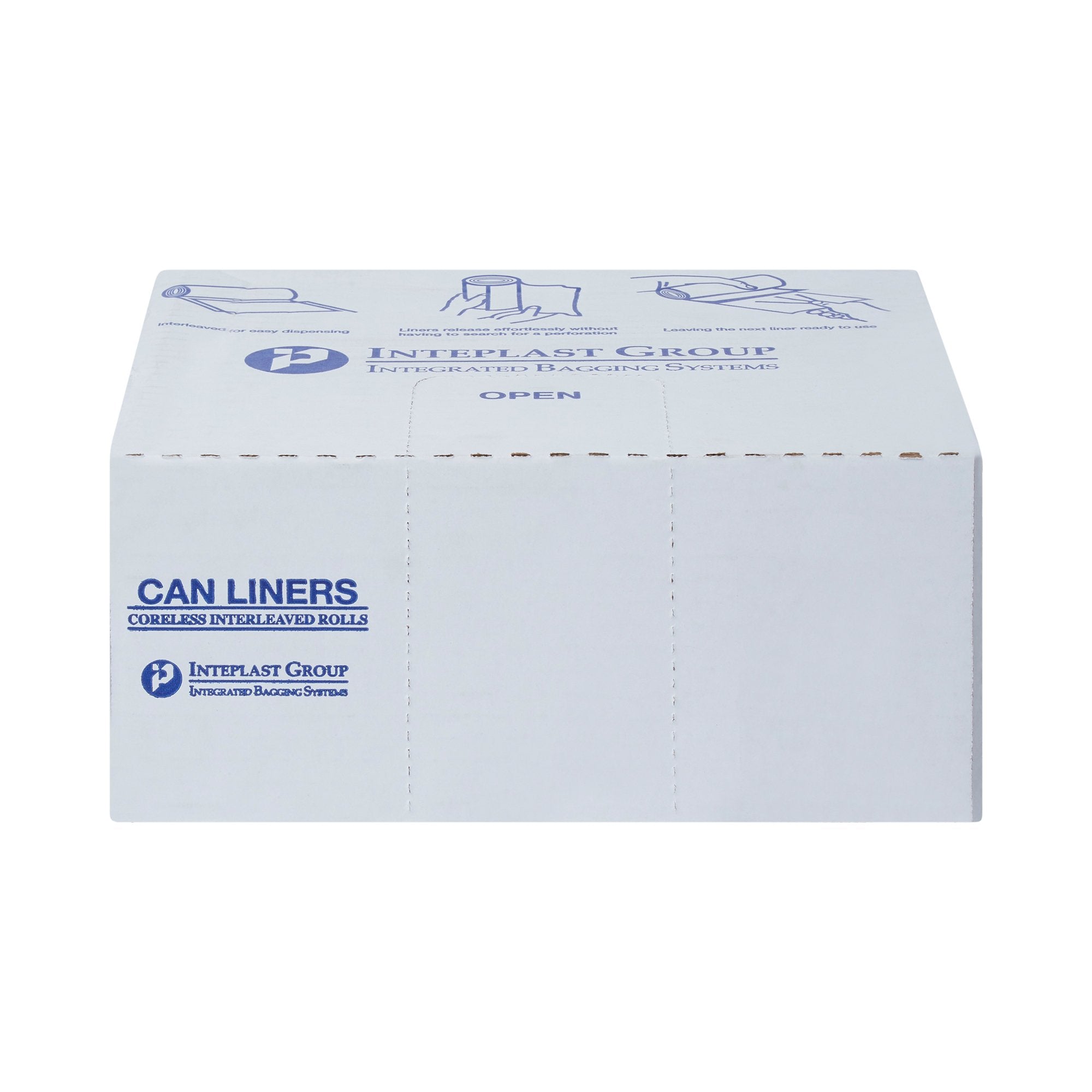 McKesson Extra Heavy Duty White Trash Bags, 30 gal, 0.7 Mil (200 Units)
