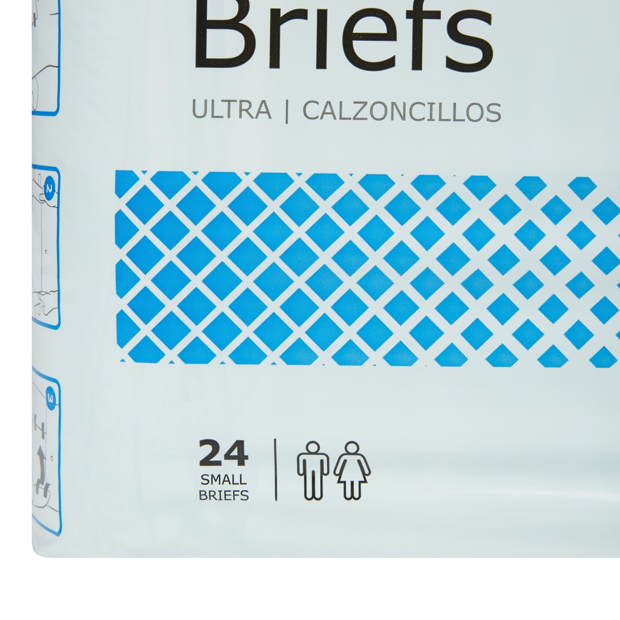 McKesson Ultra Small Incontinence Briefs, Heavy Absorbency - 1 Pack