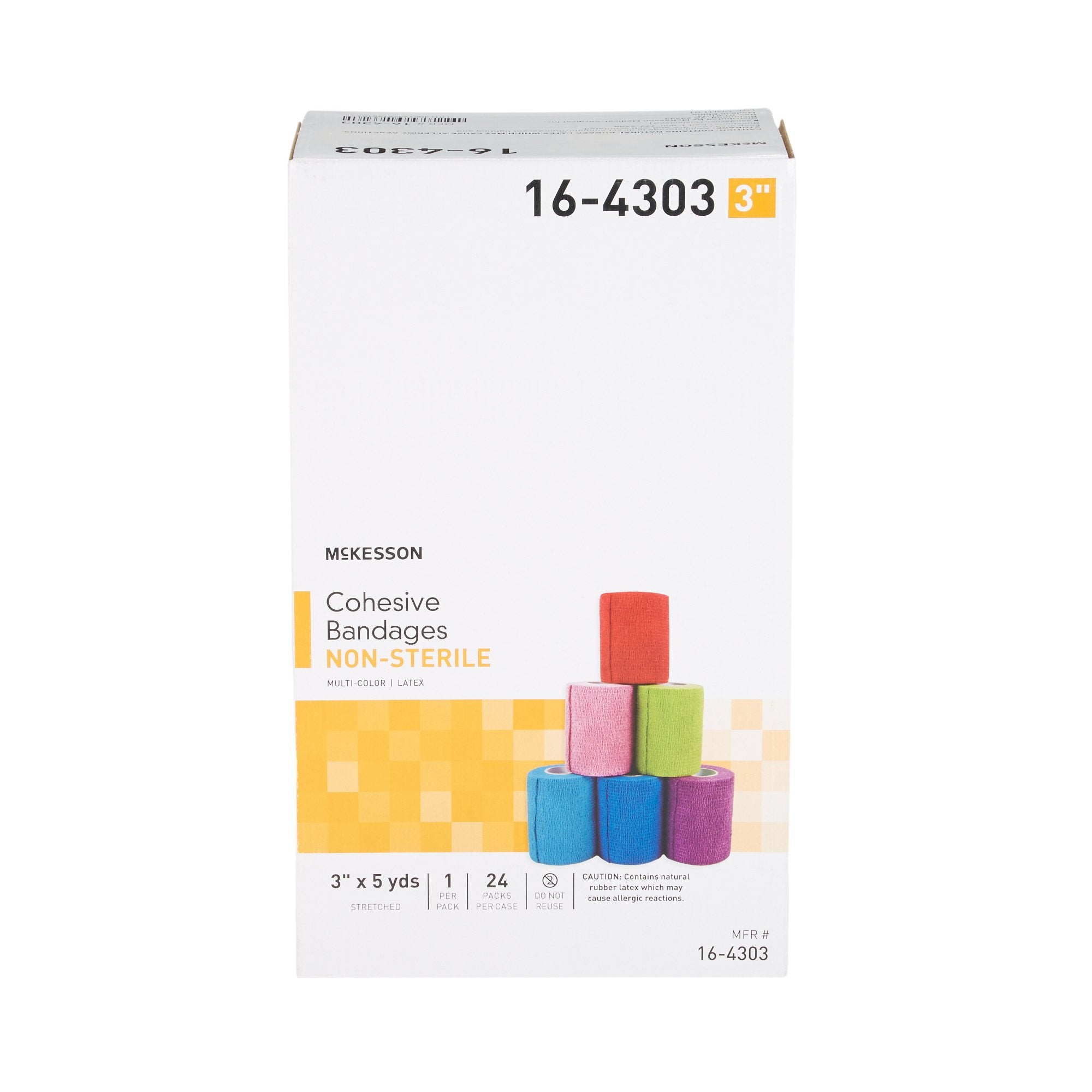 McKesson Self-adherent Closure Cohesive Bandage, 3 Inch x 5 Yard (1 Unit)