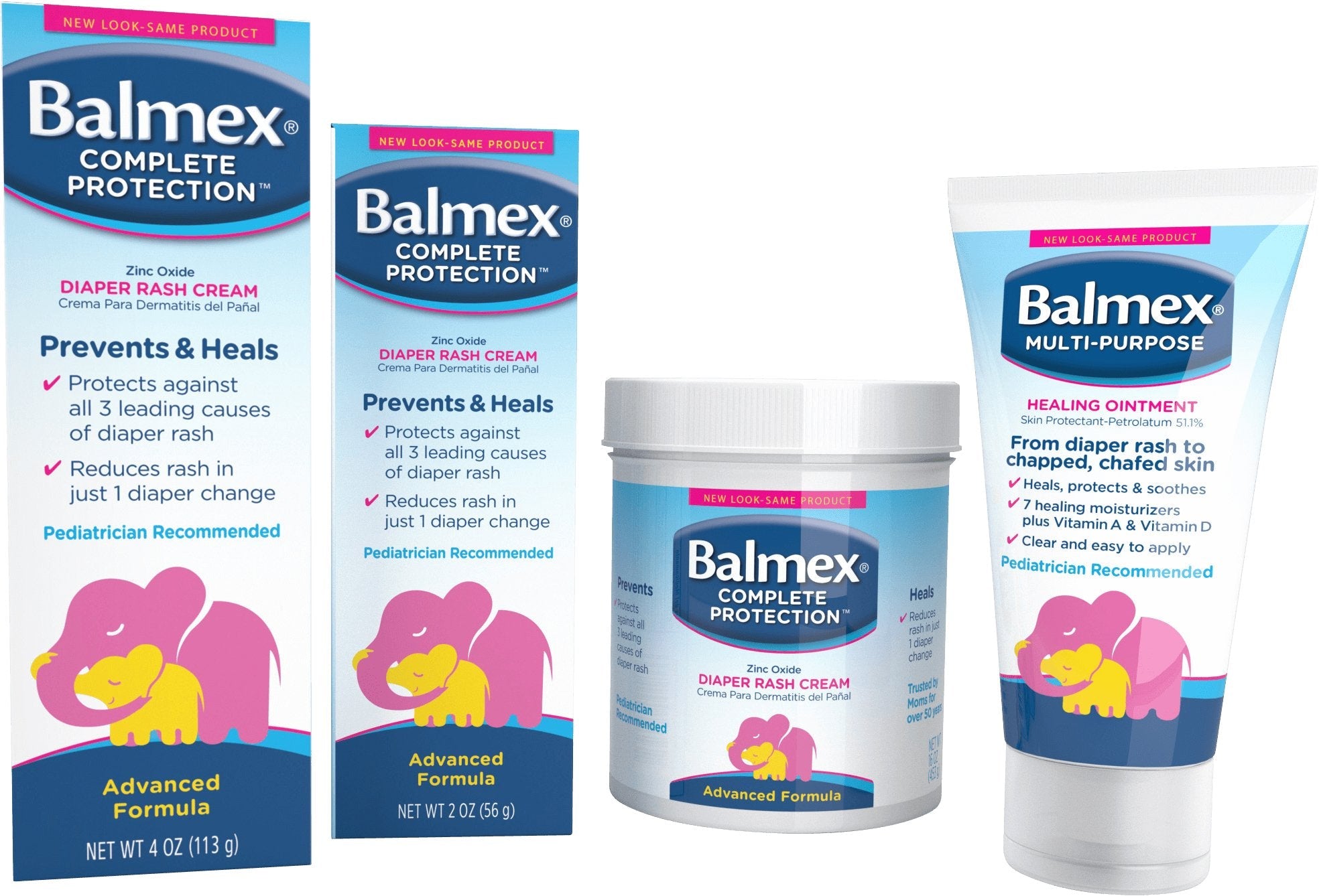 Balmex® Zinc Oxide Diaper Rash Cream (1 Unit)