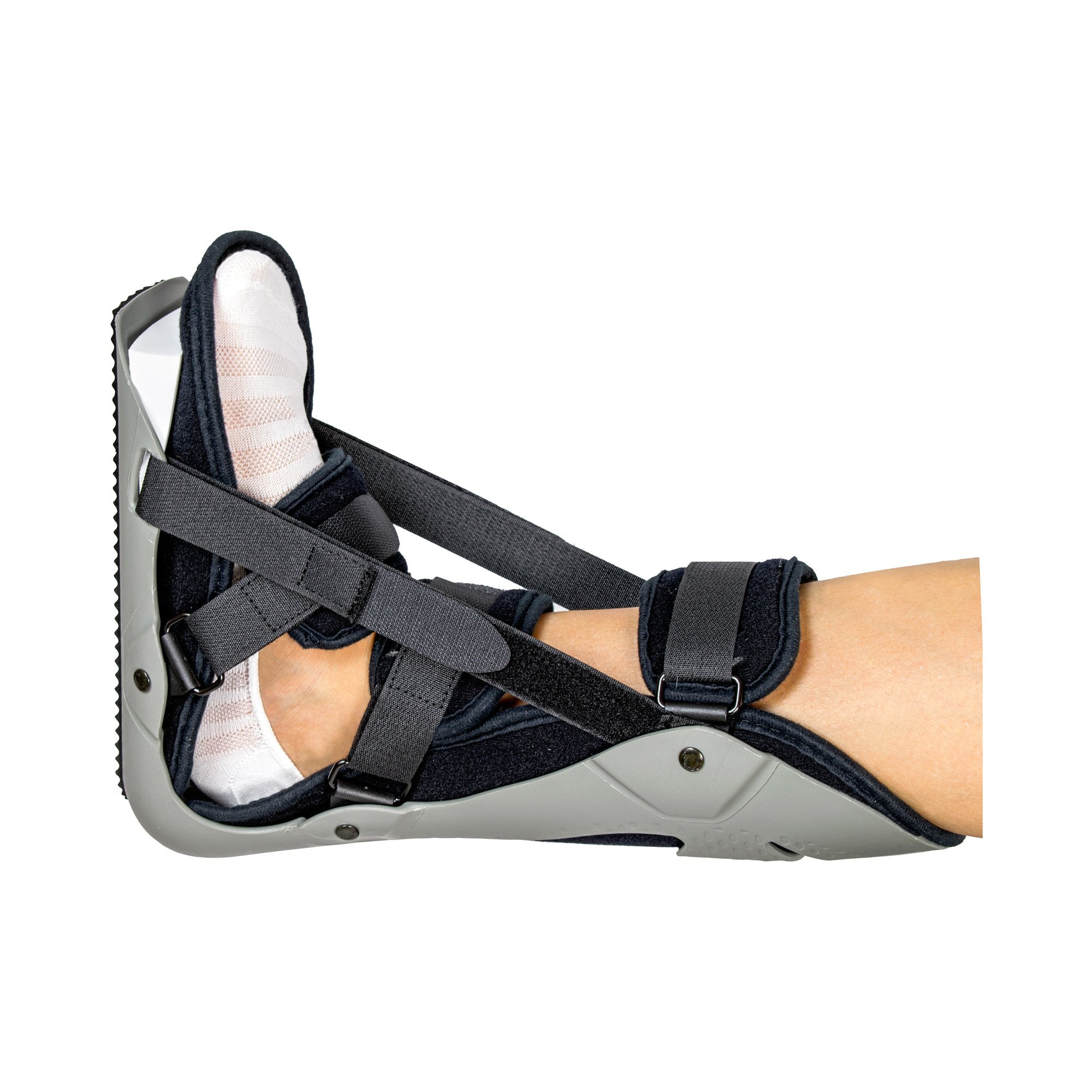 McKesson Adjustable Flexion Straps with Toe Wedge Plantar Fasciitis Night Splint, Small (1 Unit)