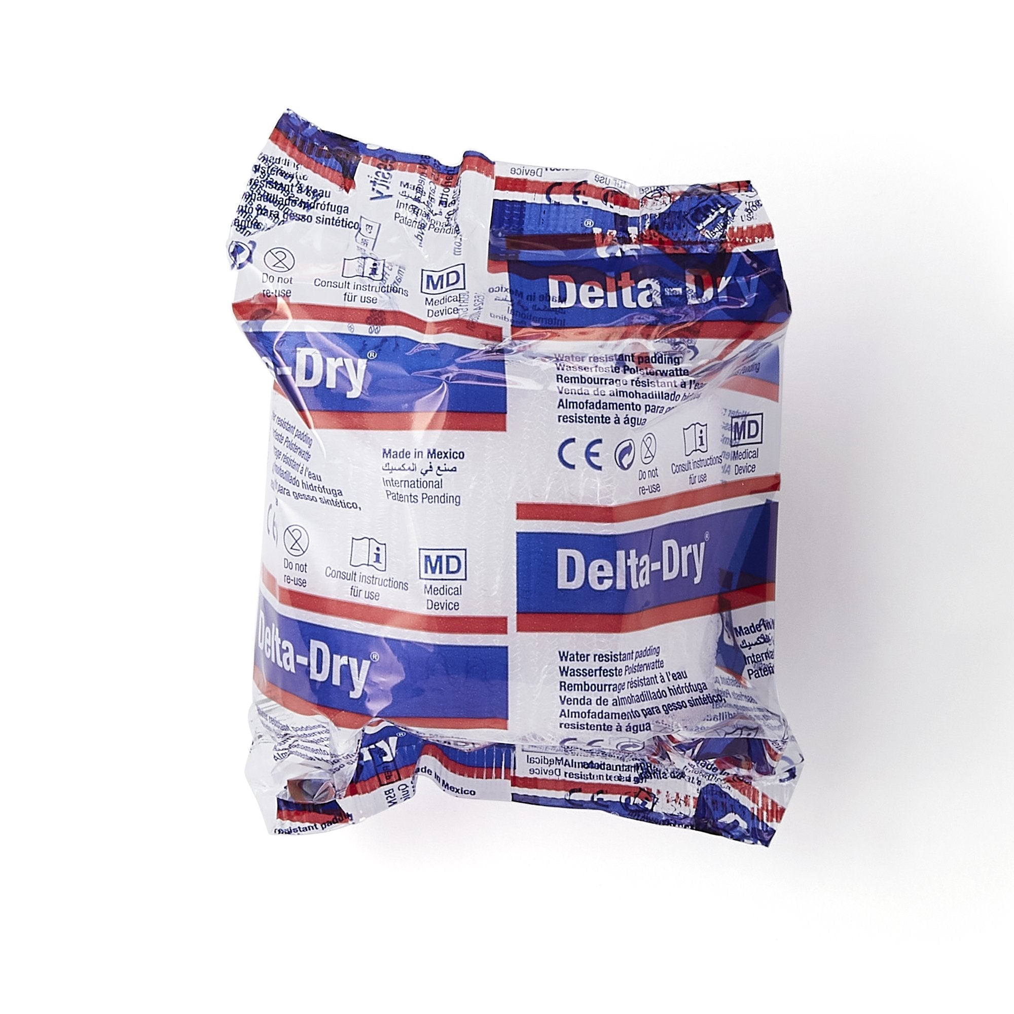 Delta-Dry® White Synthetic Water Resistant Cast Padding, 2 Inch x 2.6 Yard (12 Units)