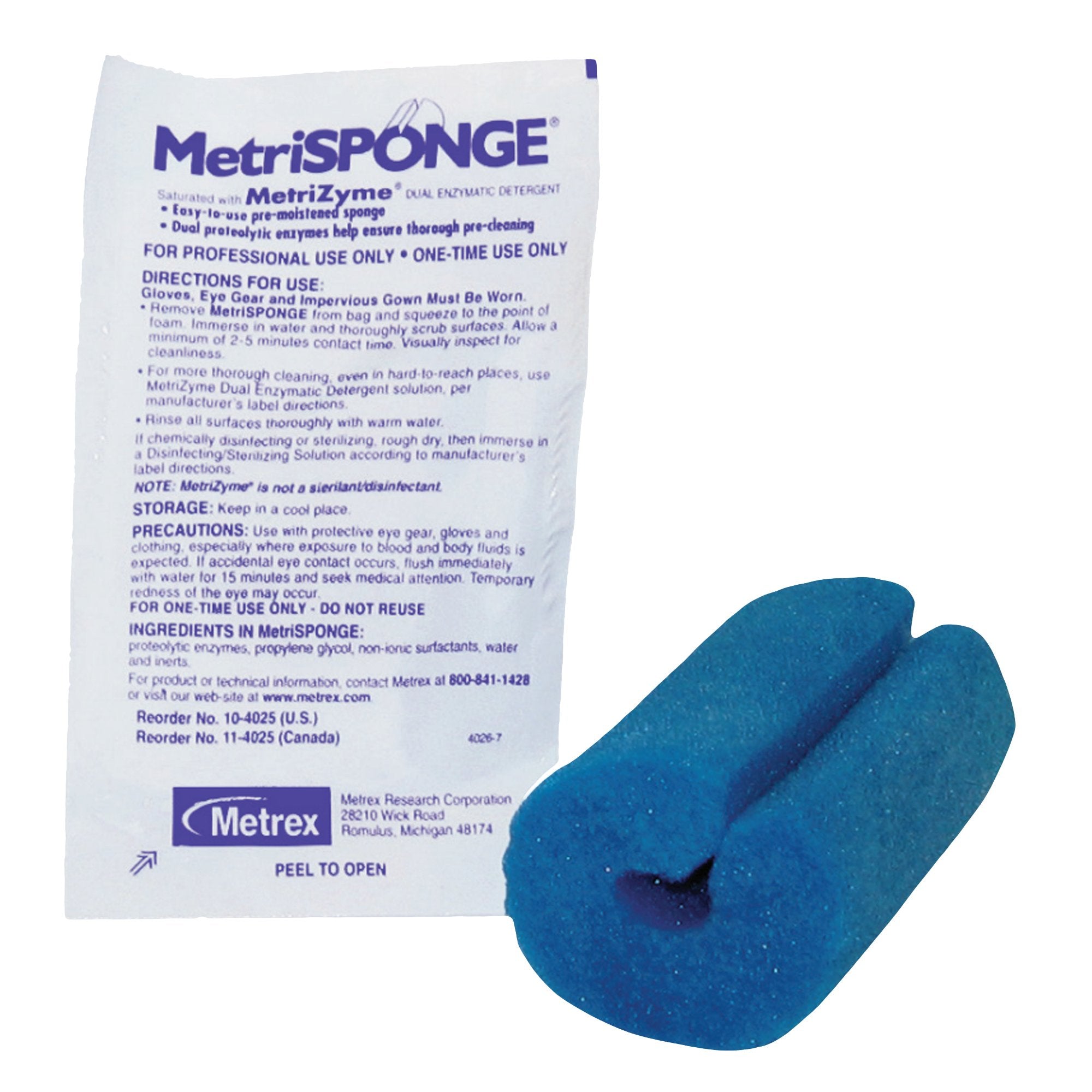 MetriSponge® Instrument Cleaning Sponge (25 Units)