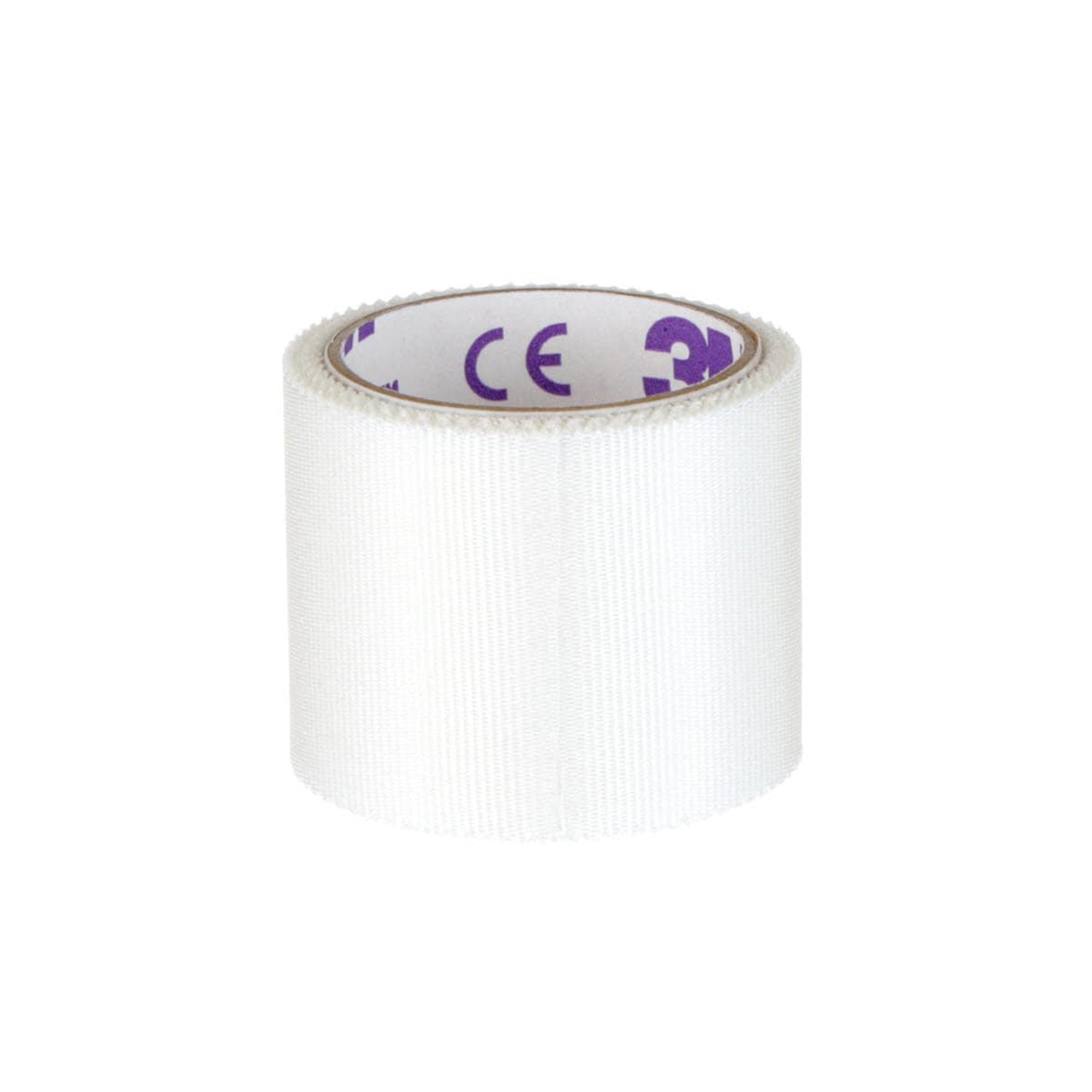 3M™ Durapore™ Silk-Like Cloth Medical Tape, 1 Inch x 1-1/2 Yard, White (100 Units)