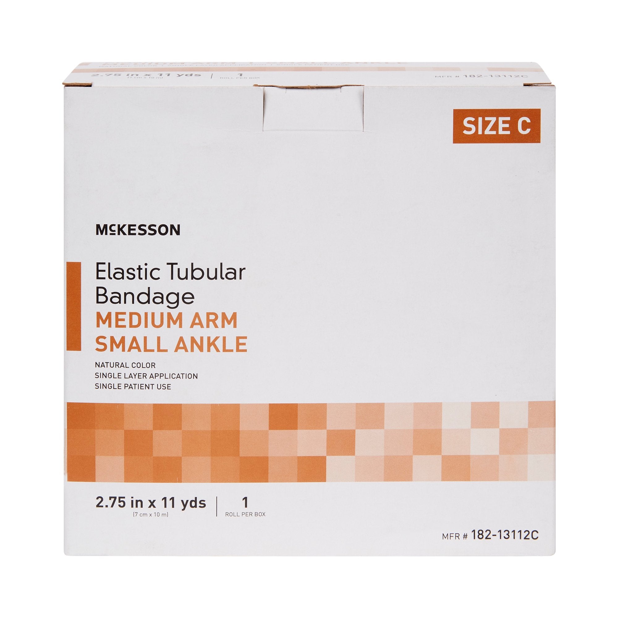 McKesson Elastic Tubular Support Bandage, 2-3/4 Inch x 11 Yard (1 Unit)