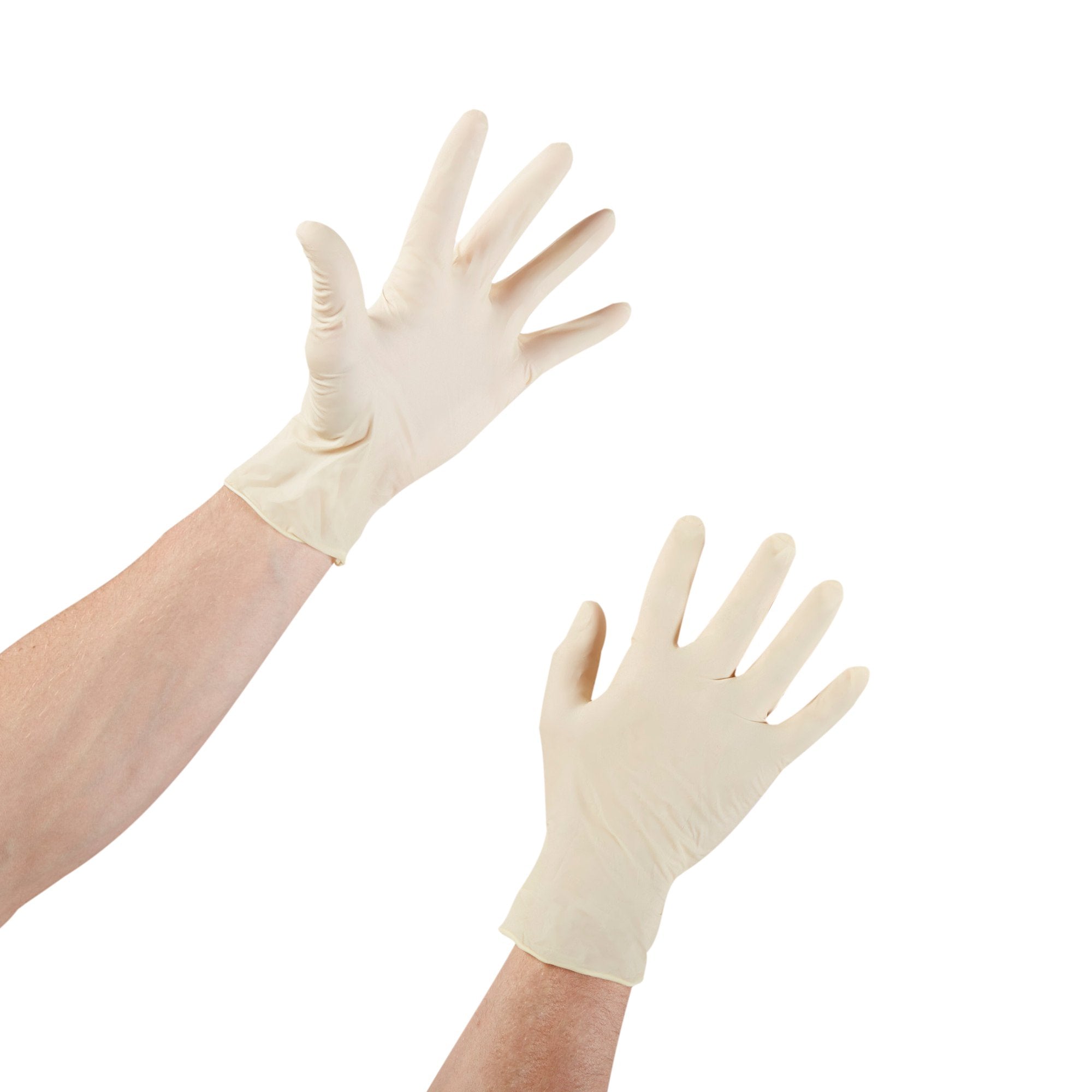 McKesson Confiderm® Latex Exam Glove, Extra Large, Ivory (100 Units)