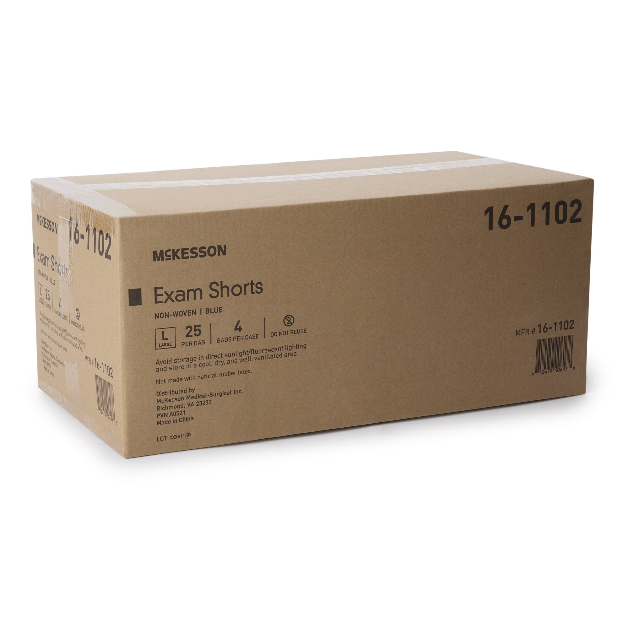 McKesson Patient Exam Shorts, Large (25 Units)