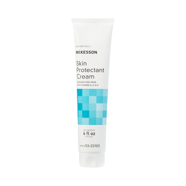 McKesson Zinc Oxide Skin Protectant Cream, Scented, 6 oz Tube - 24 Pack
