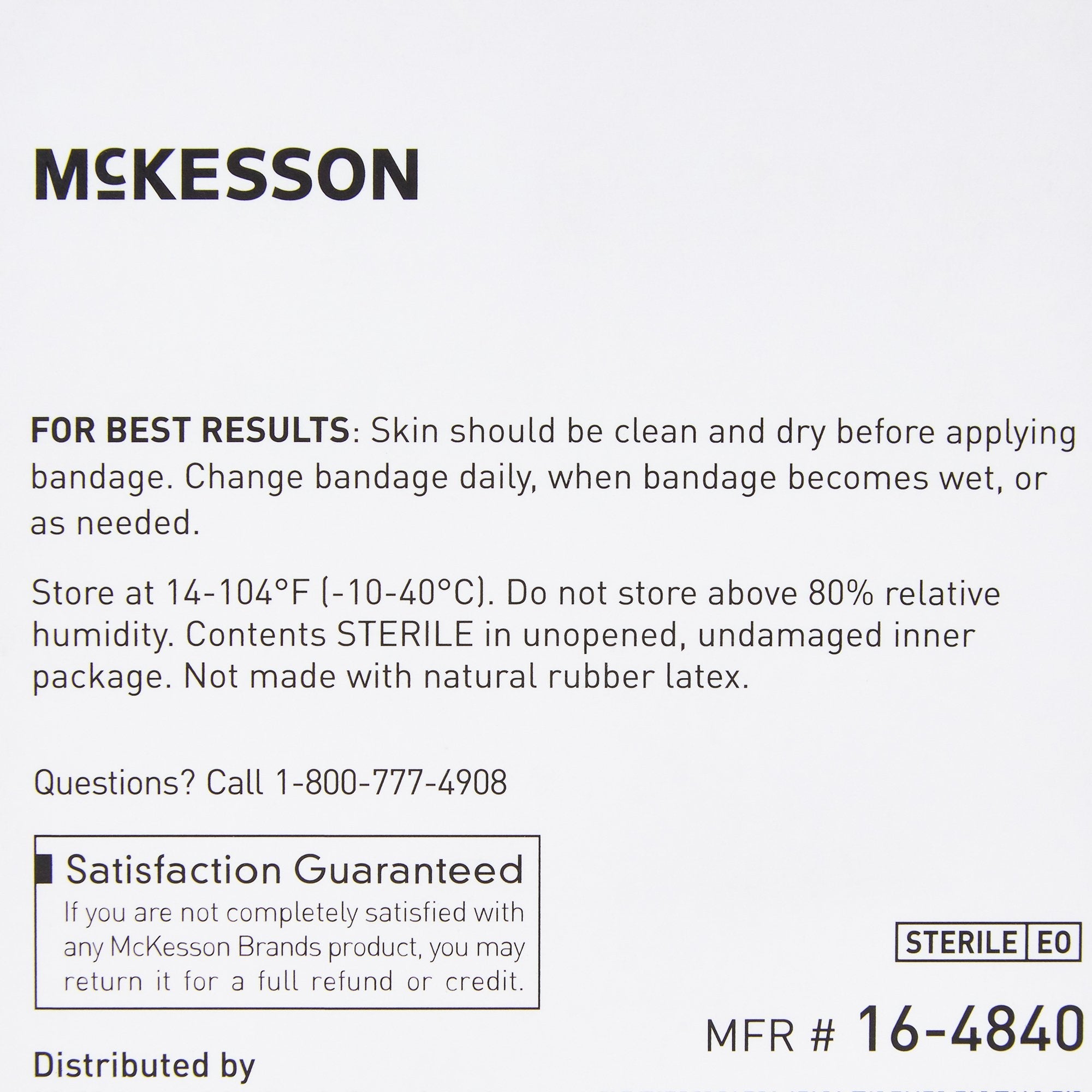 McKesson Sheer Adhesive Strip, 1 x 3 Inch (10 Units)