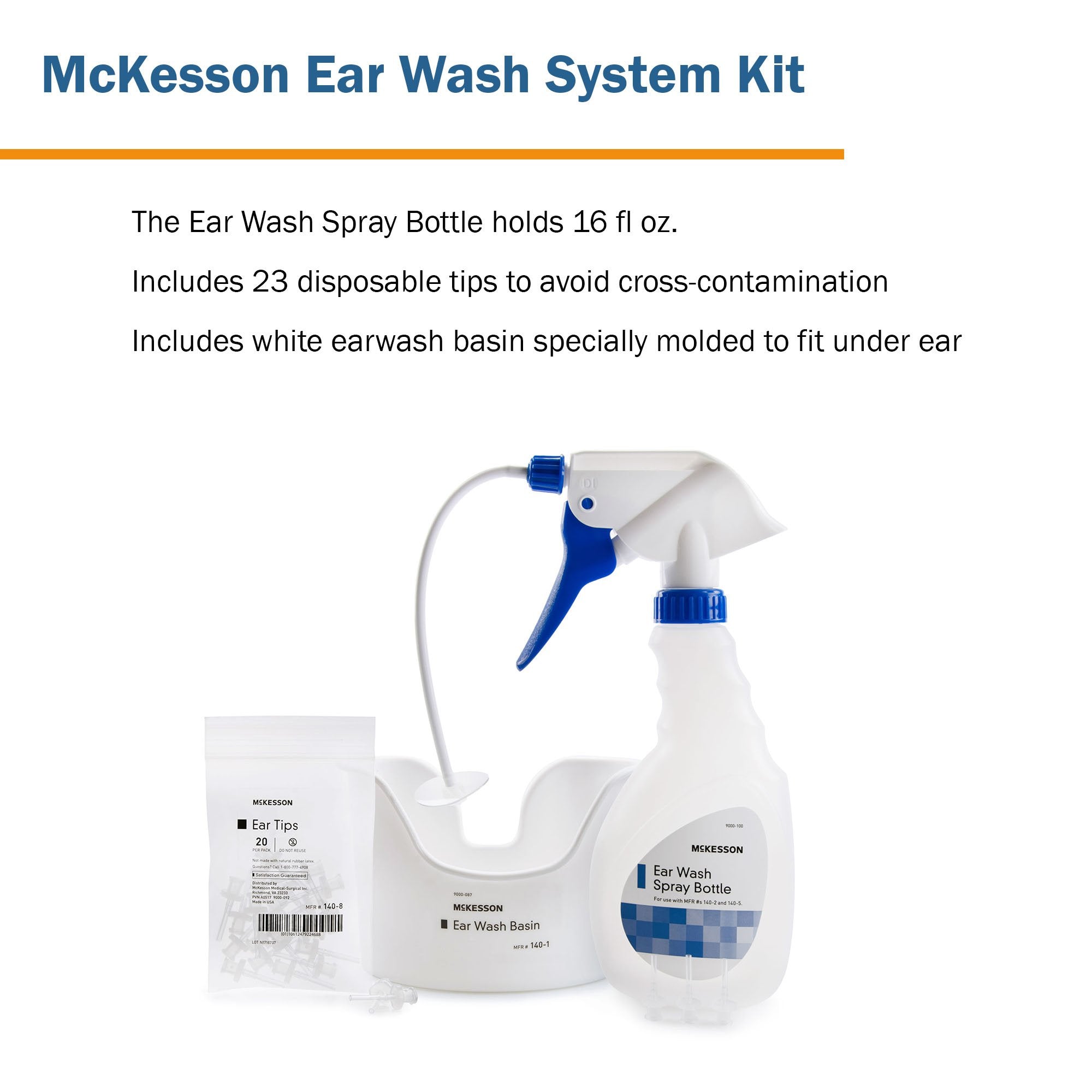McKesson Ear Wash System Kit (1 Unit)