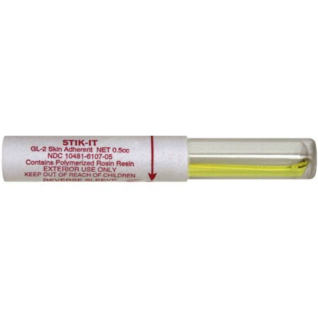 Stik-It Skin Liquid Adhesive, 0.5 cc Ampule (100 Units)