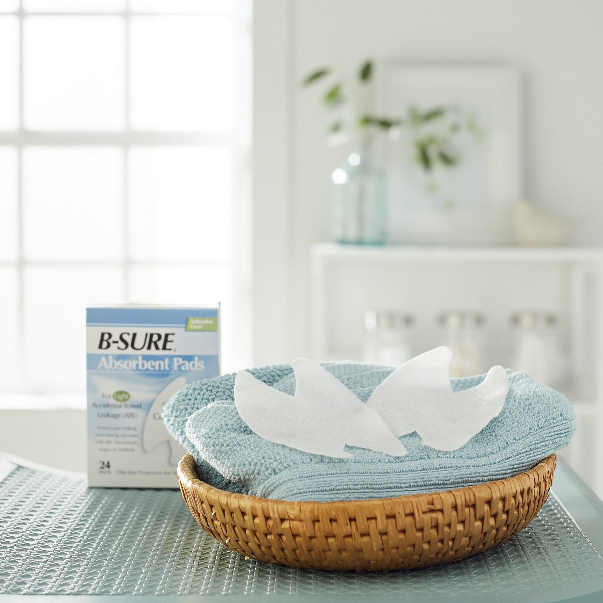 B-Sure® Light Incontinence Liner, One Size Fits Most (24 Units)