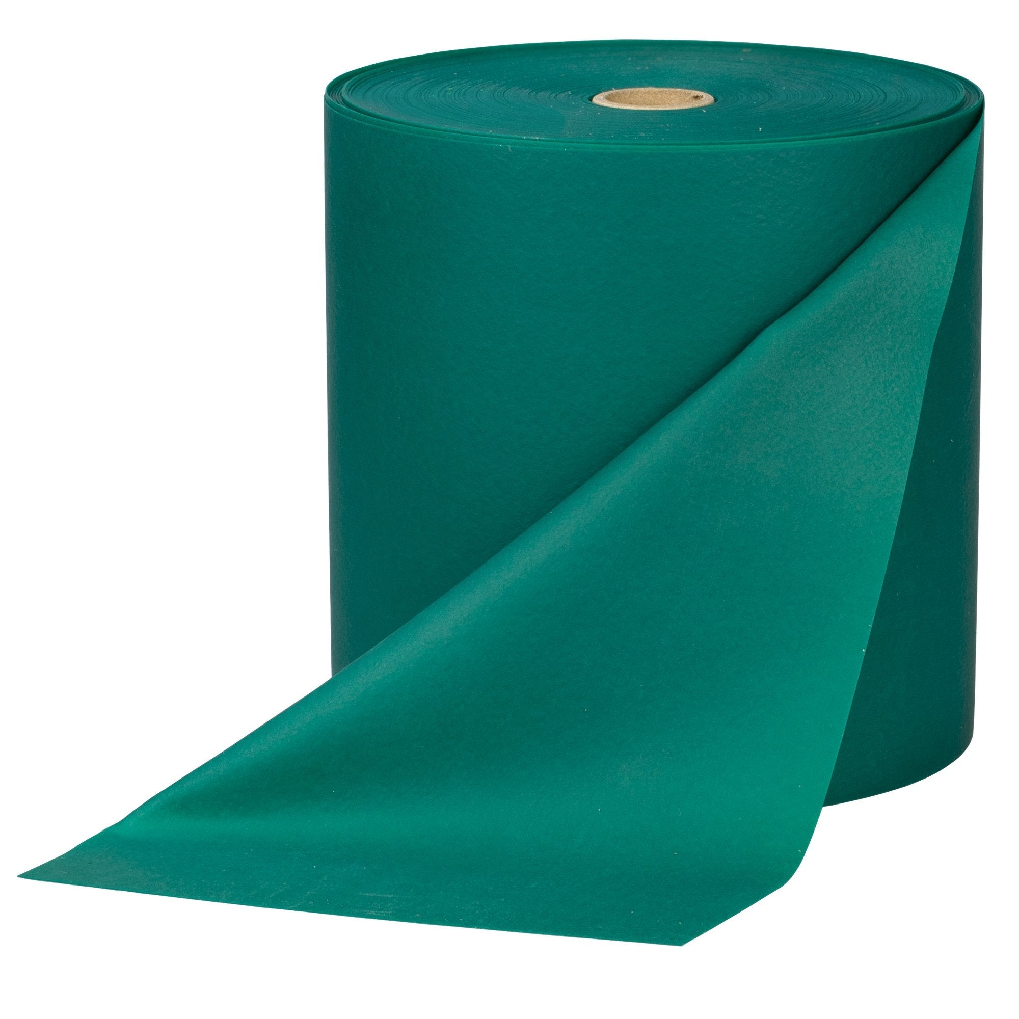 McKesson CanDo® Exercise Resistance Band, Green, 5 Inch x 50 Yard, Medium Resistance (1 Unit)