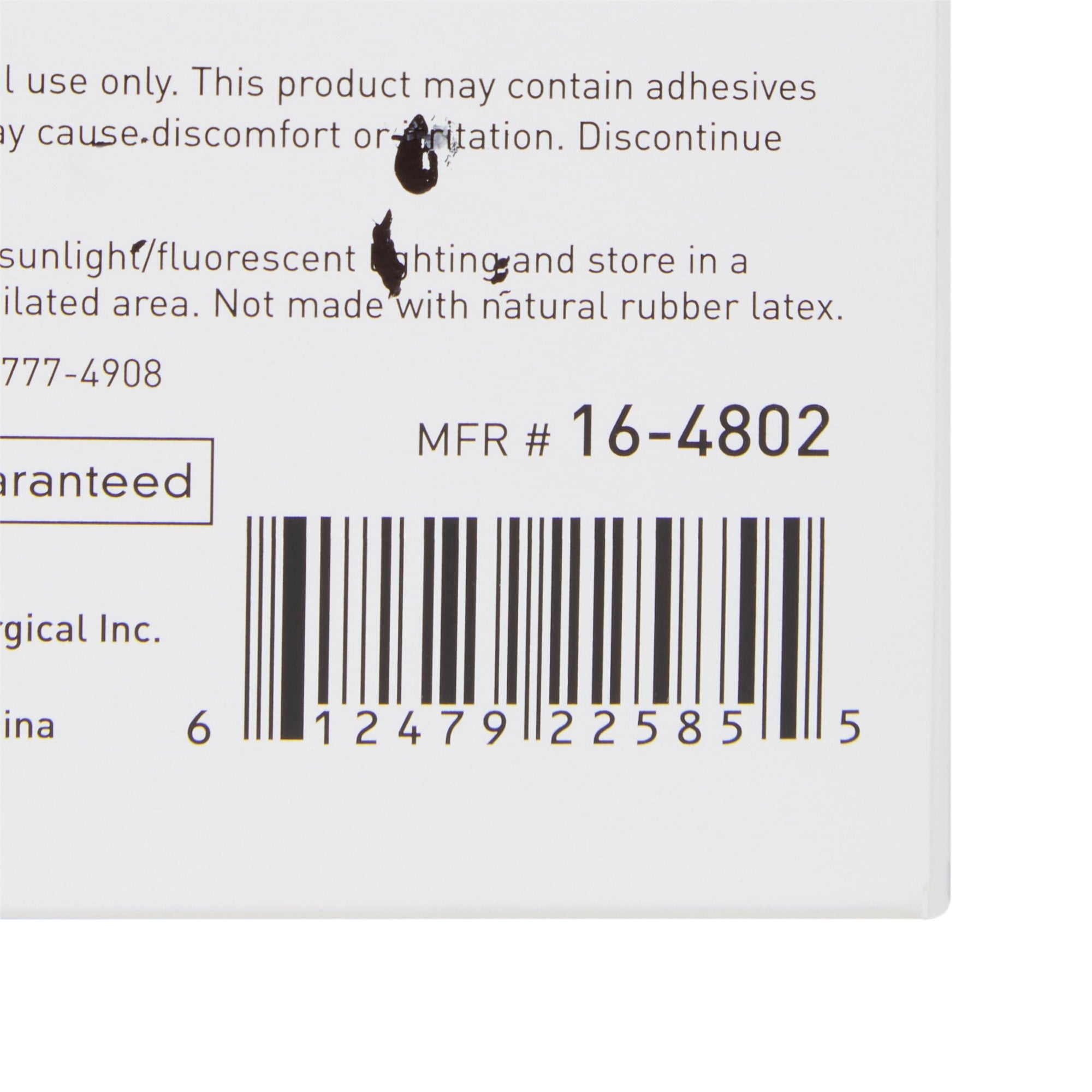 McKesson Nonwoven 2"x10yd Dressing Retention Tape, Water-Resistant, White
