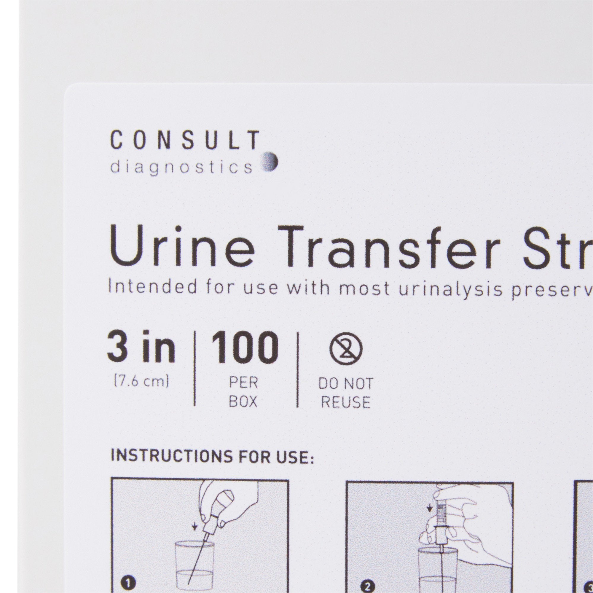 McKesson Consult™ Urine Transfer Straw (1000 Units)