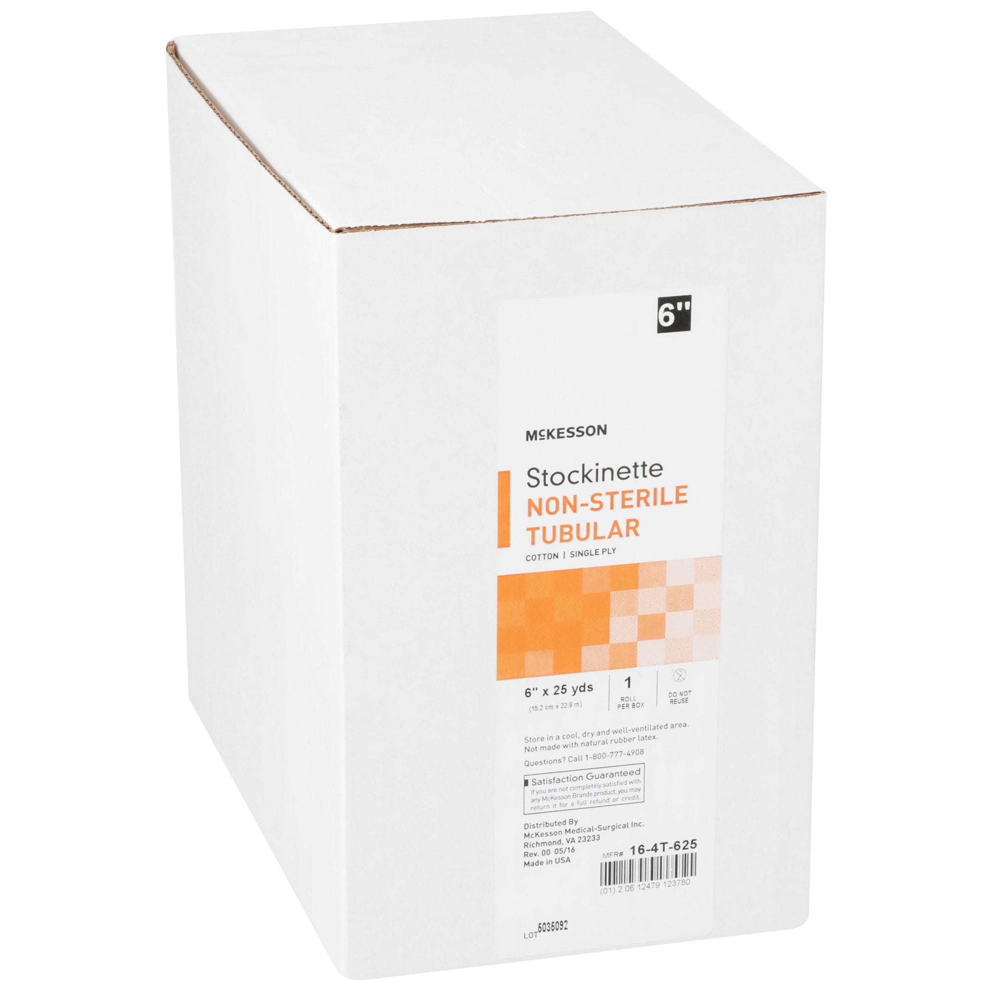 McKesson Beige Cotton Tubular Stockinette, 6 Inch x 25 Yard (1 Unit)