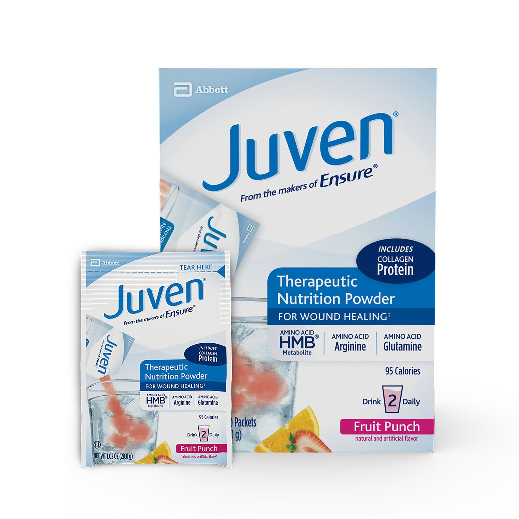 Juven® Fruit Punch Therapeutic Nutrition Powder for Wound Healing (30 Units)