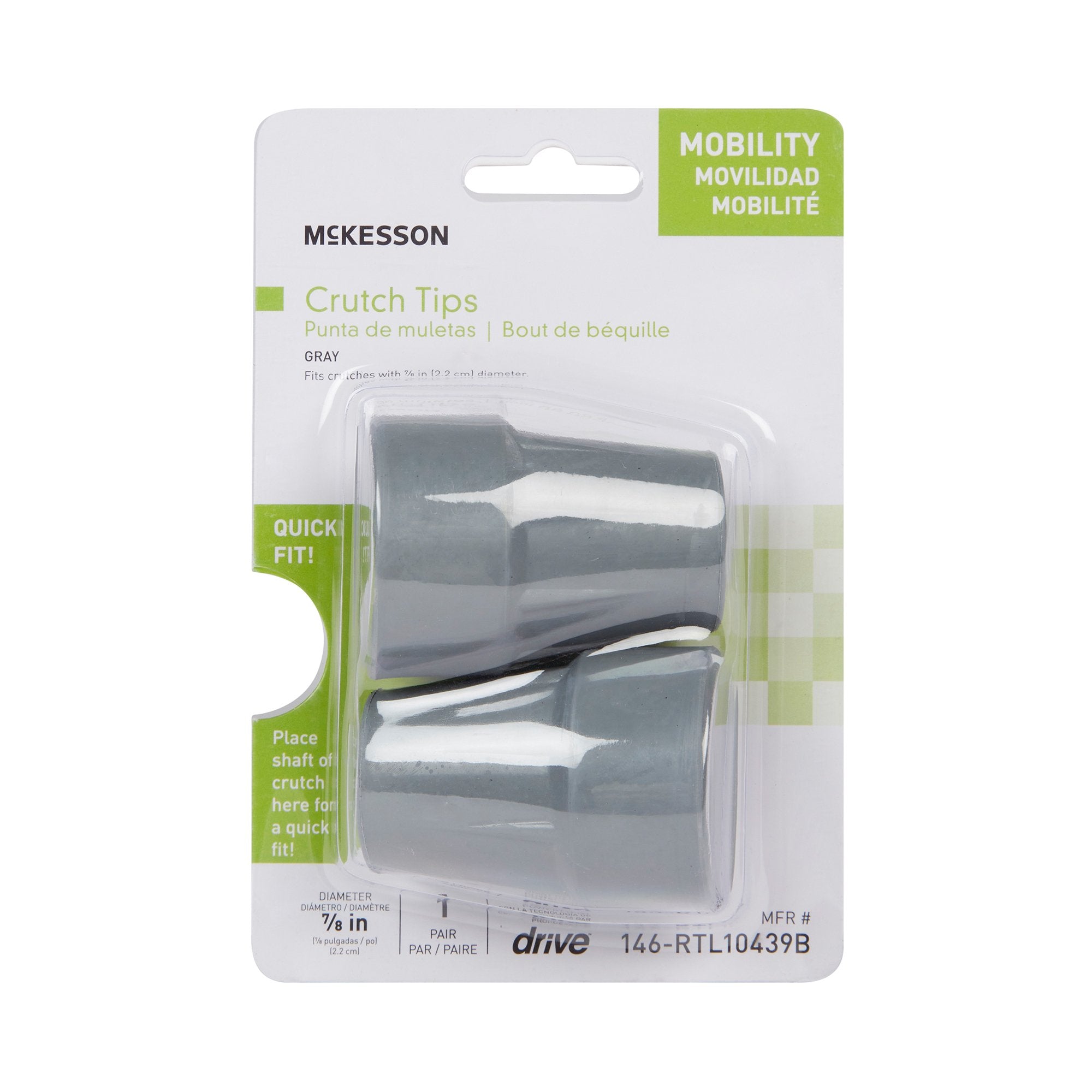 McKesson Crutch Tips (1 Unit)