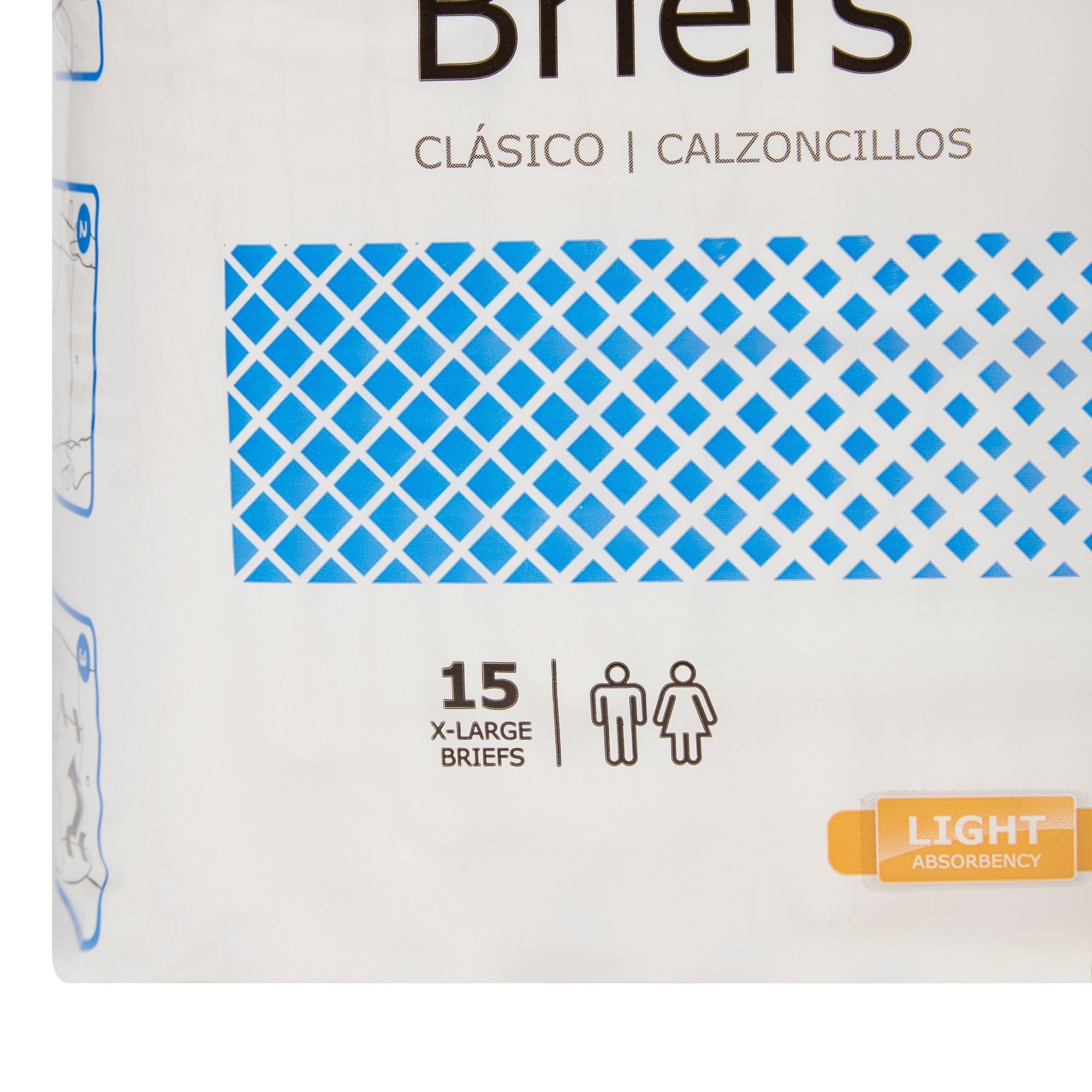 McKesson Classic Light Absorbency Incontinence Brief, Extra Large (15 Units)