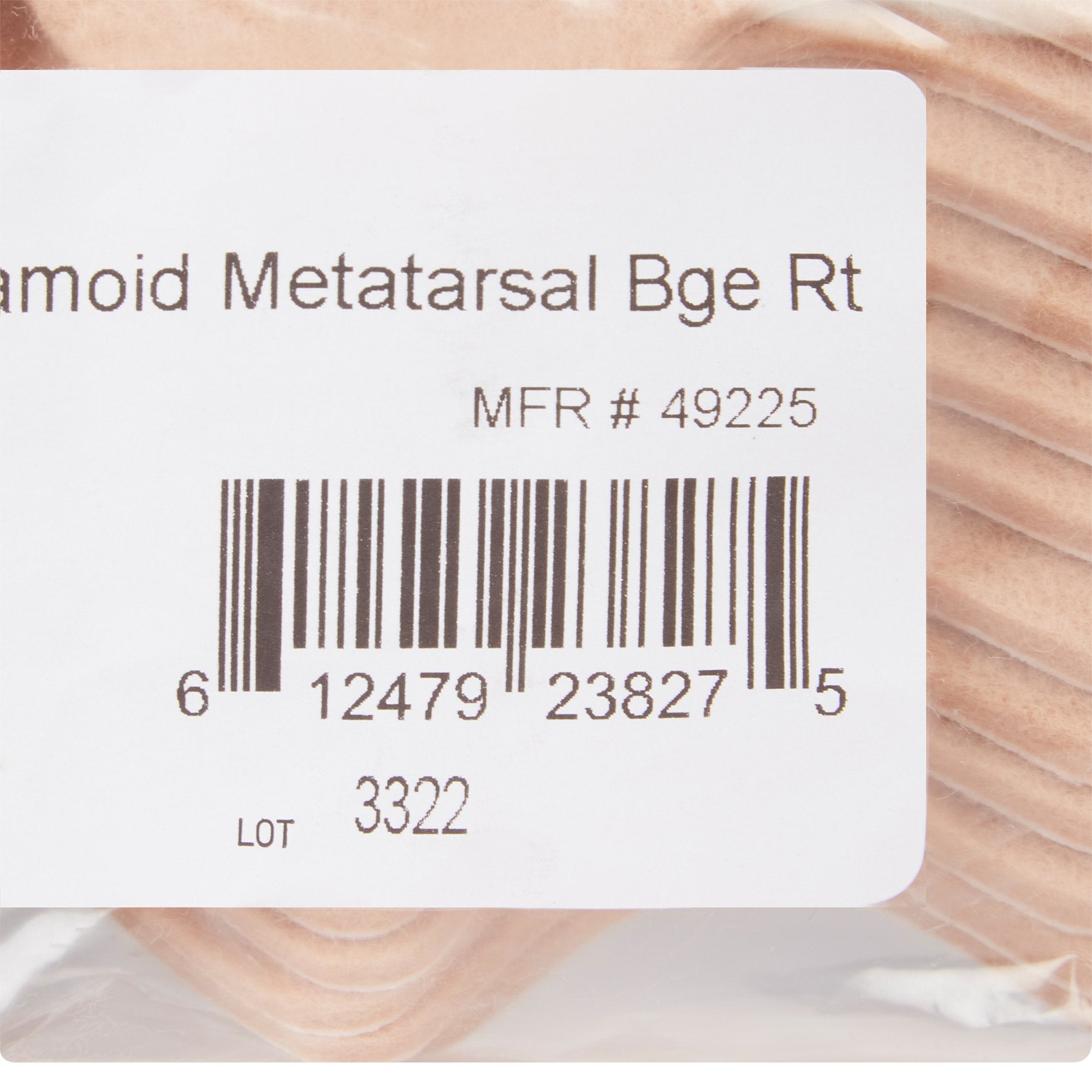 McKesson Dancer Sesamoid Pad for Right Foot (25 Units)