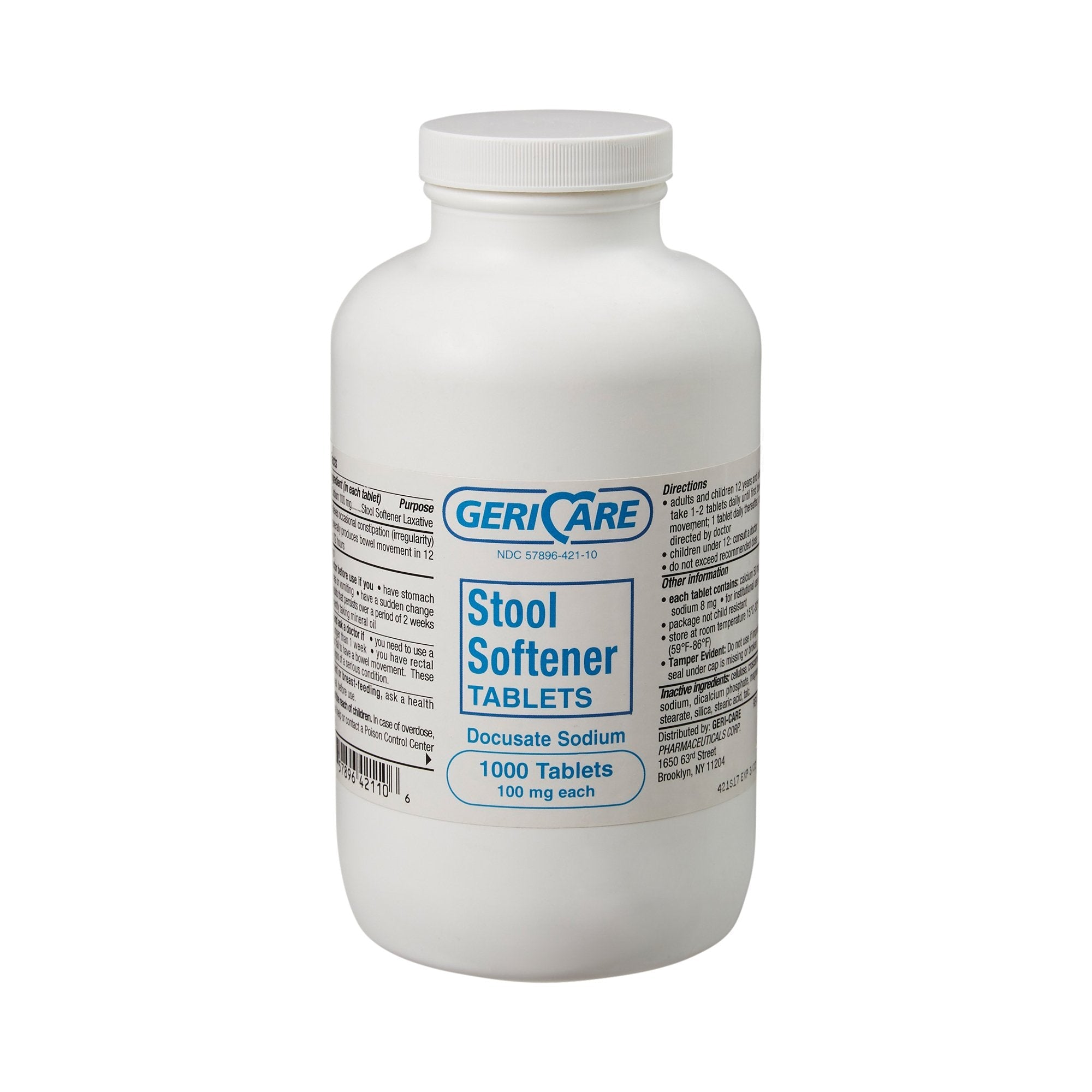 Geri-Care® Docusate Sodium Stool Softener (1 Unit)