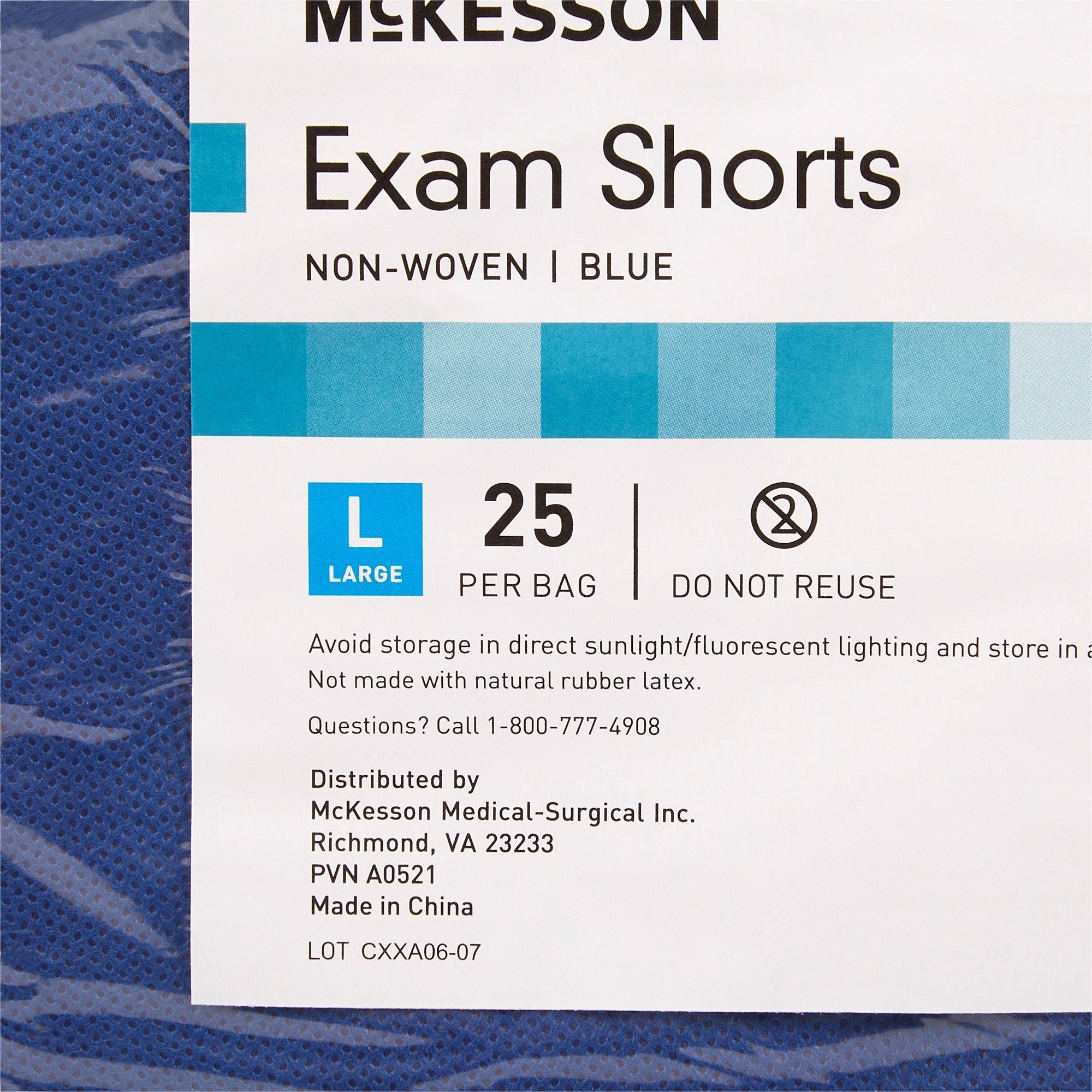 McKesson Patient Exam Shorts, Large (25 Units)