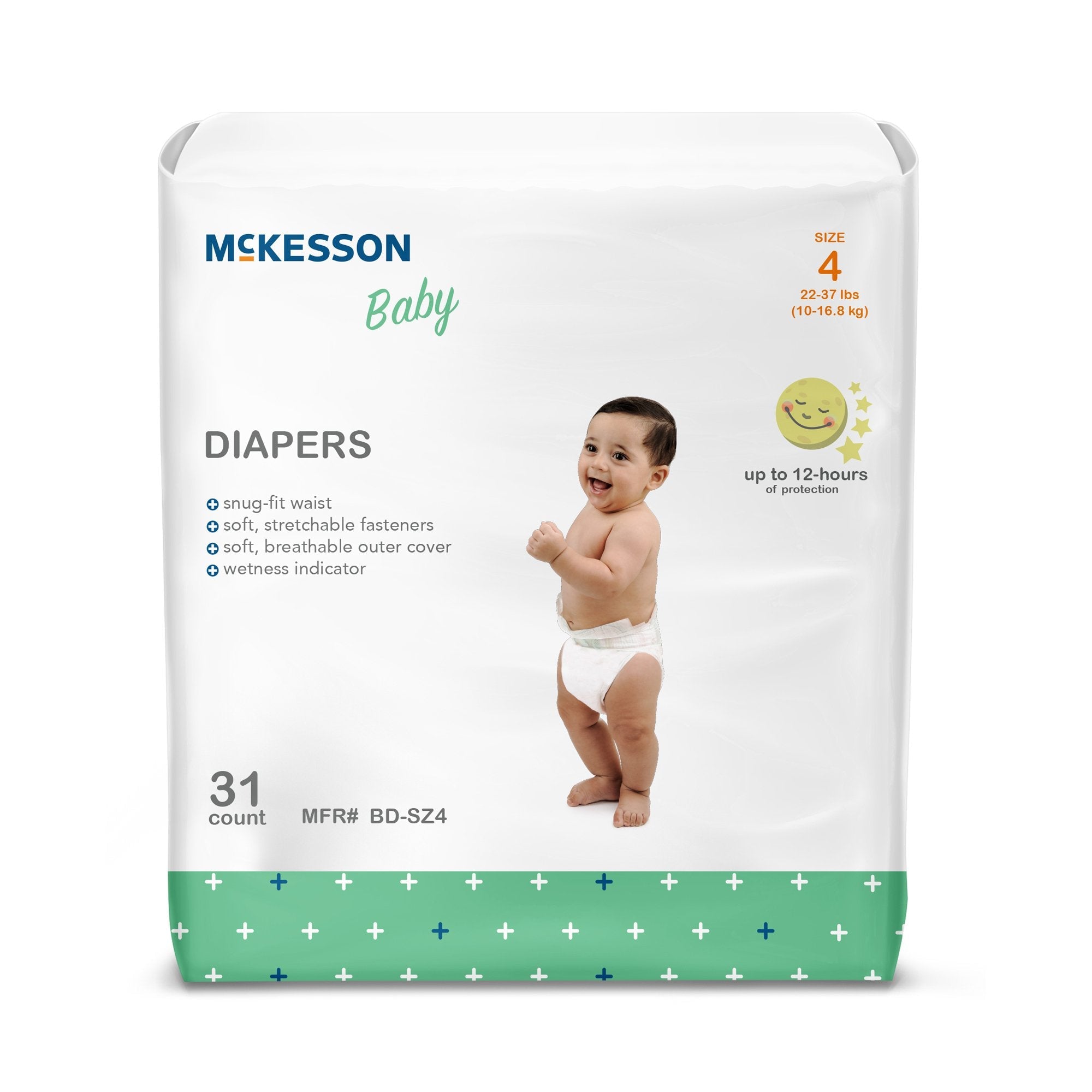 McKesson Baby Diaper, Size 4 (1 Unit)