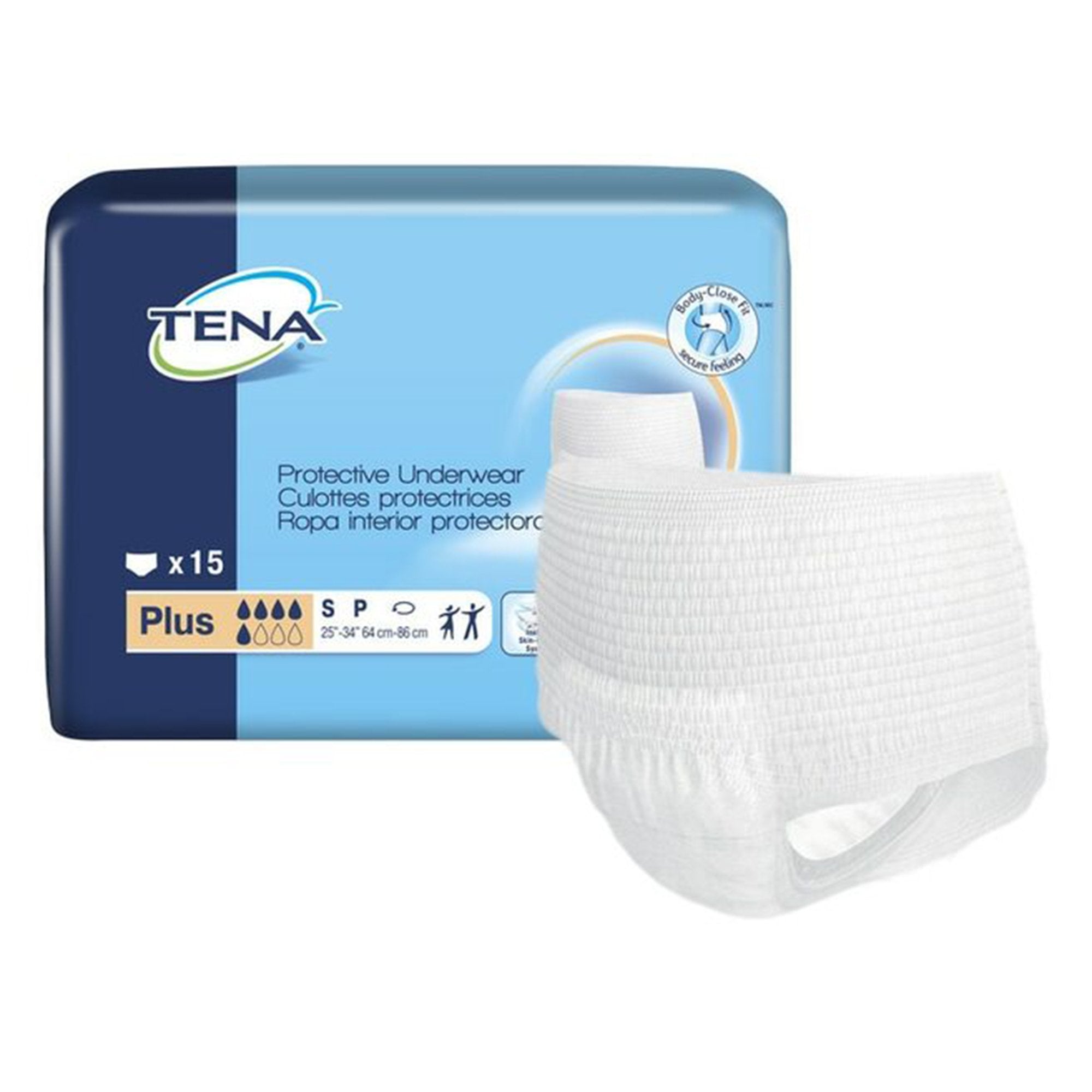 Tena® Plus Absorbent Underwear, Extra Extra Large (12 Units)