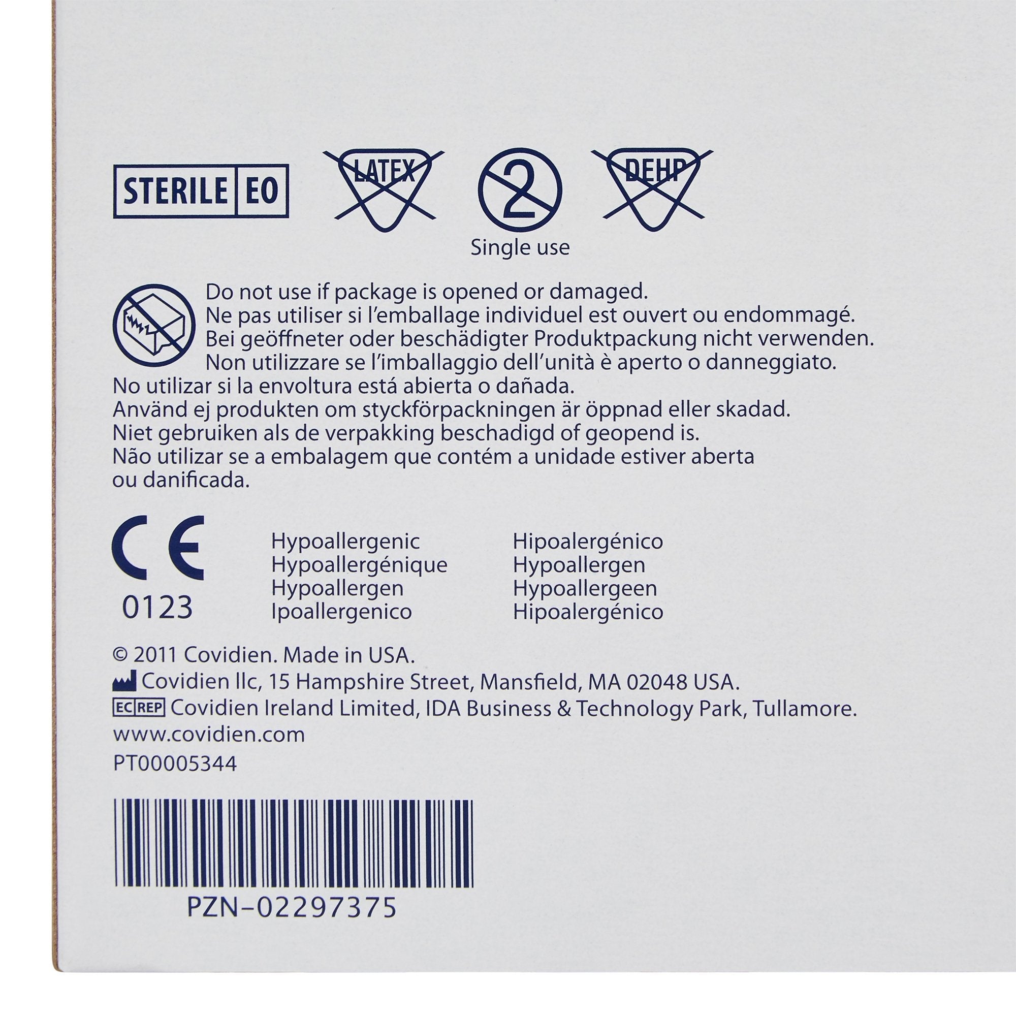 Telfa™ Adhesive Dressing, 4 x 14 Inch (25 Units)