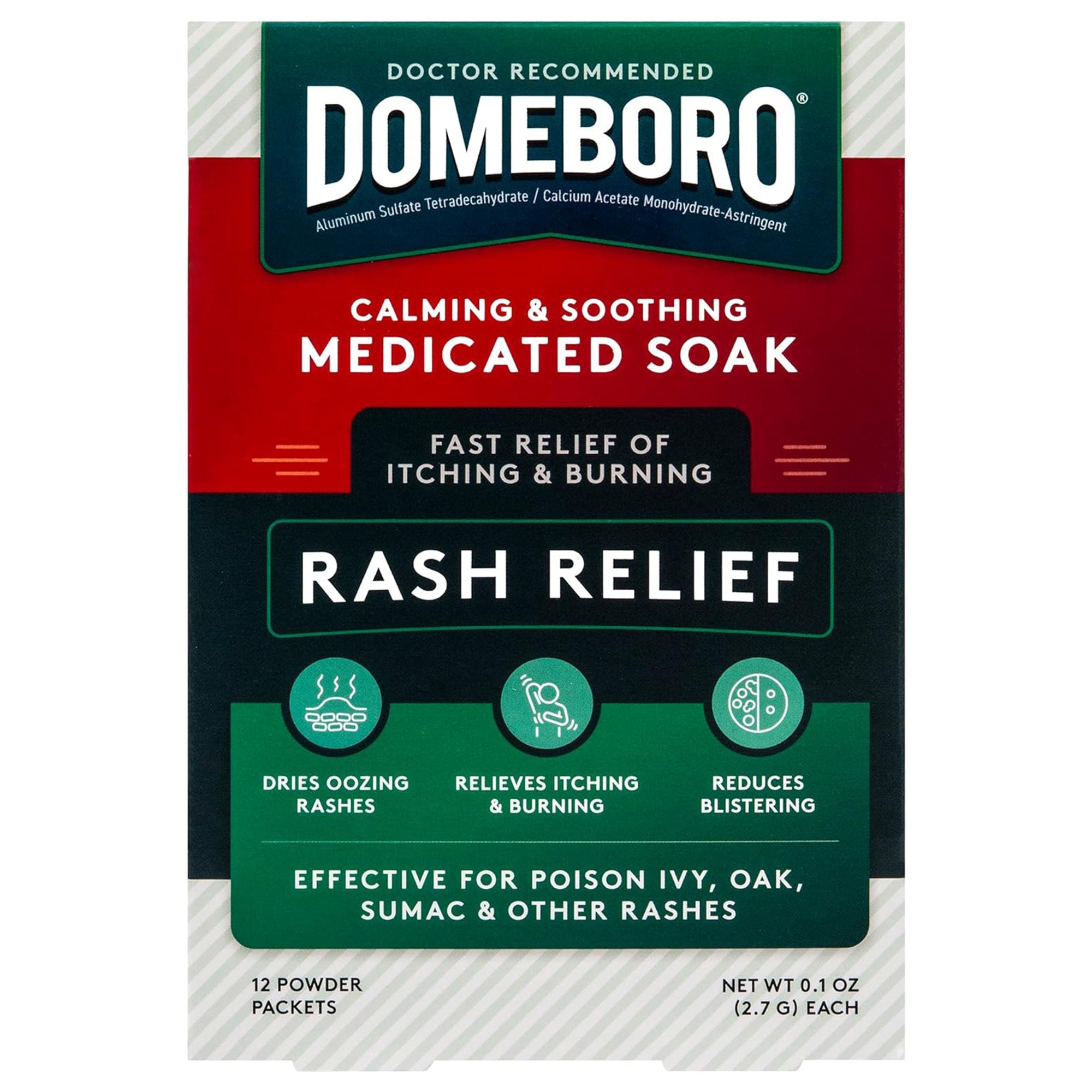 Domeboro® Aluminum Acetate Itch Relief (1 Unit)