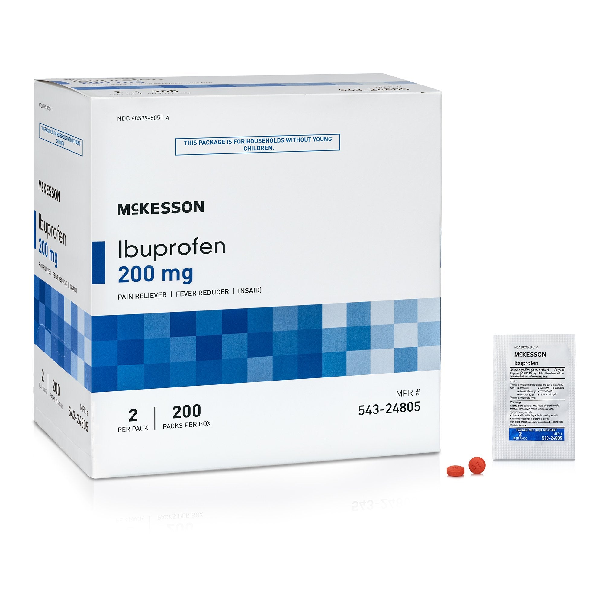 McKesson Ibuprofen Pain Relief (200 Units)