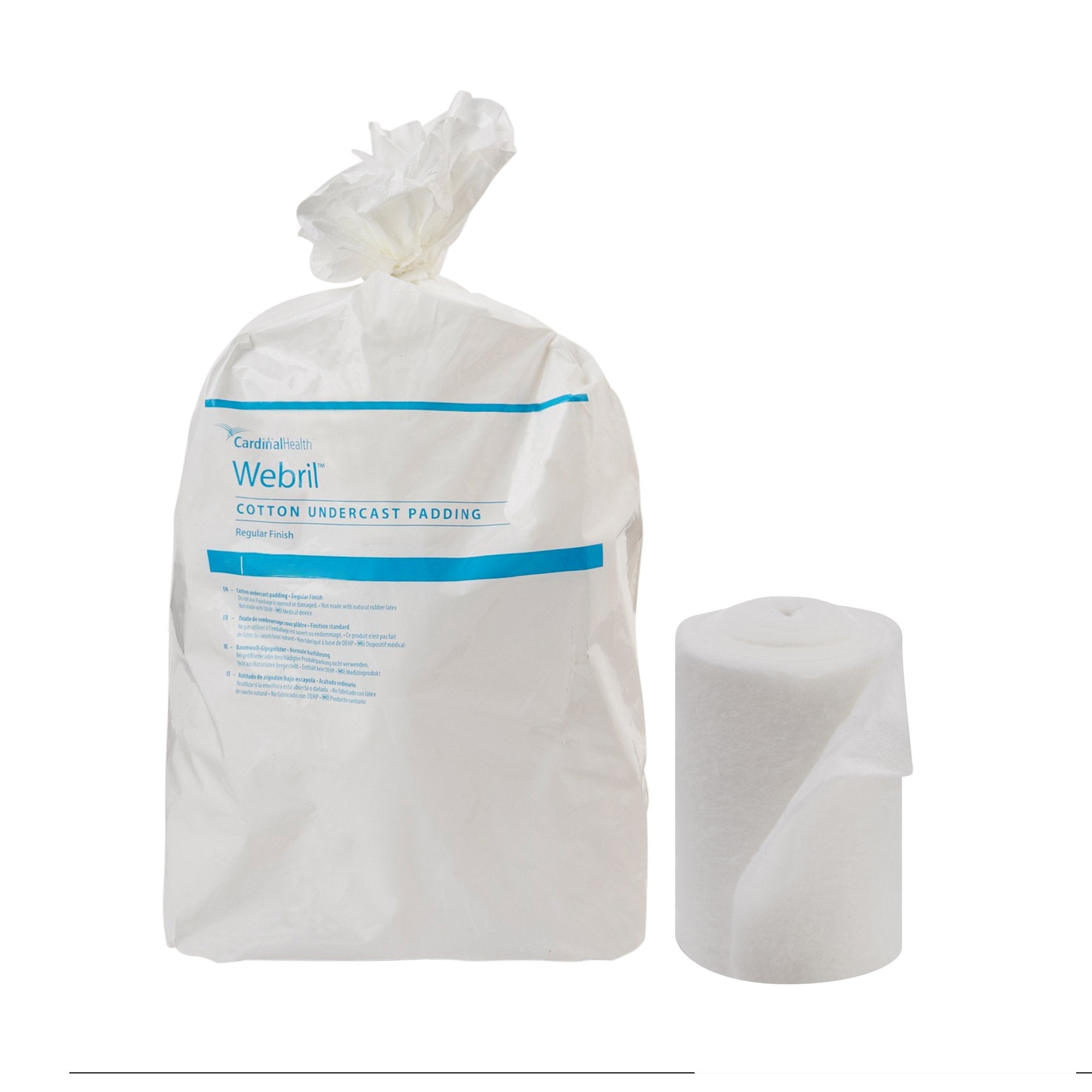 Webril Undercast Cotton Cast Padding, 3 Inch x 4 Yard (12 Units)