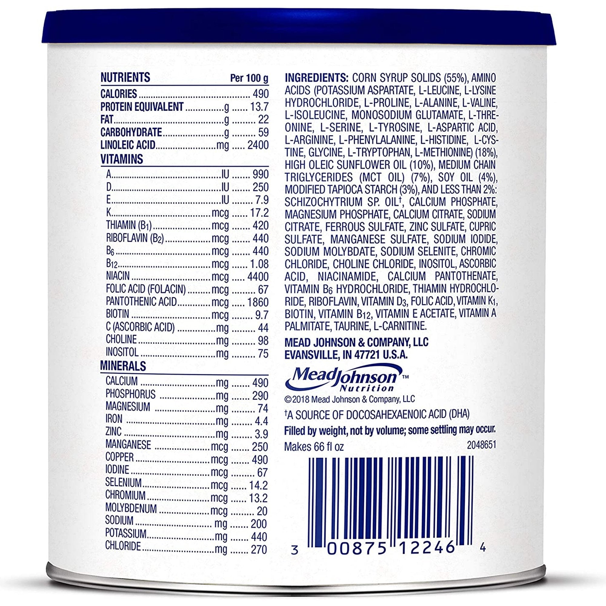 PurAmino™ Jr Pediatric Formula, 14.1 oz. Can (1 Unit)