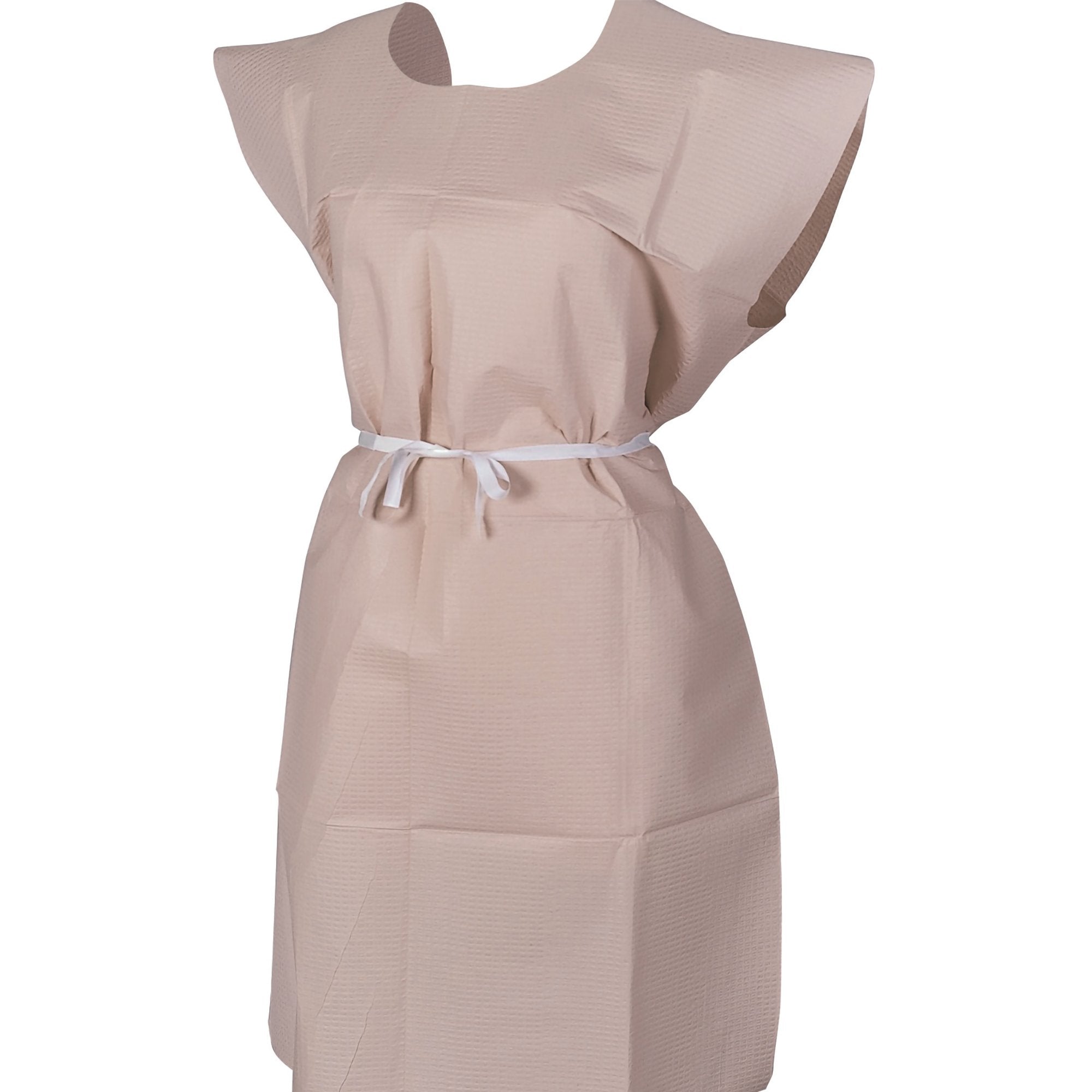McKesson Patient Exam Gown, 30 x 42 in., Peach (50 Units)