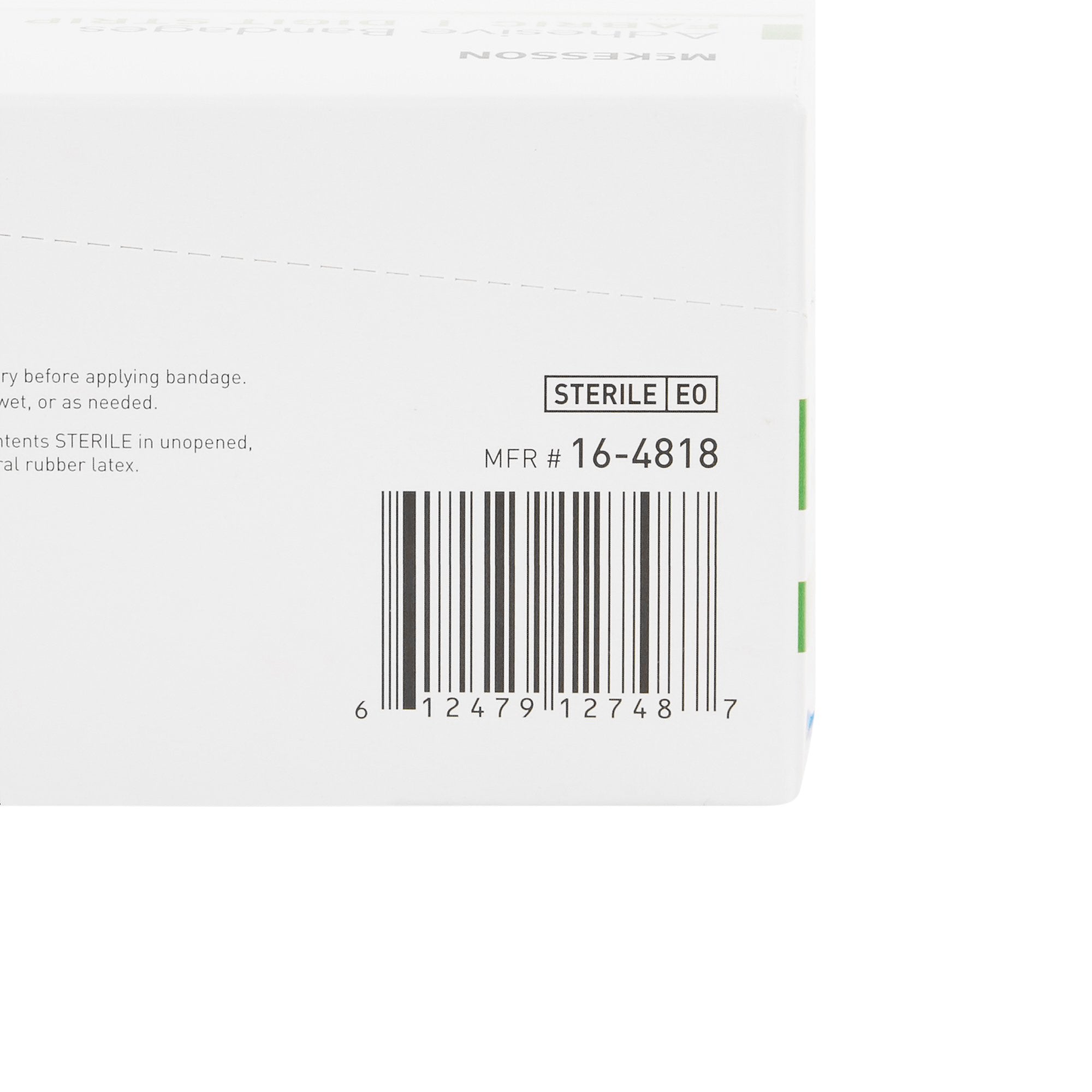McKesson Fingertip Tan Adhesive Strip, Small (100 Units)