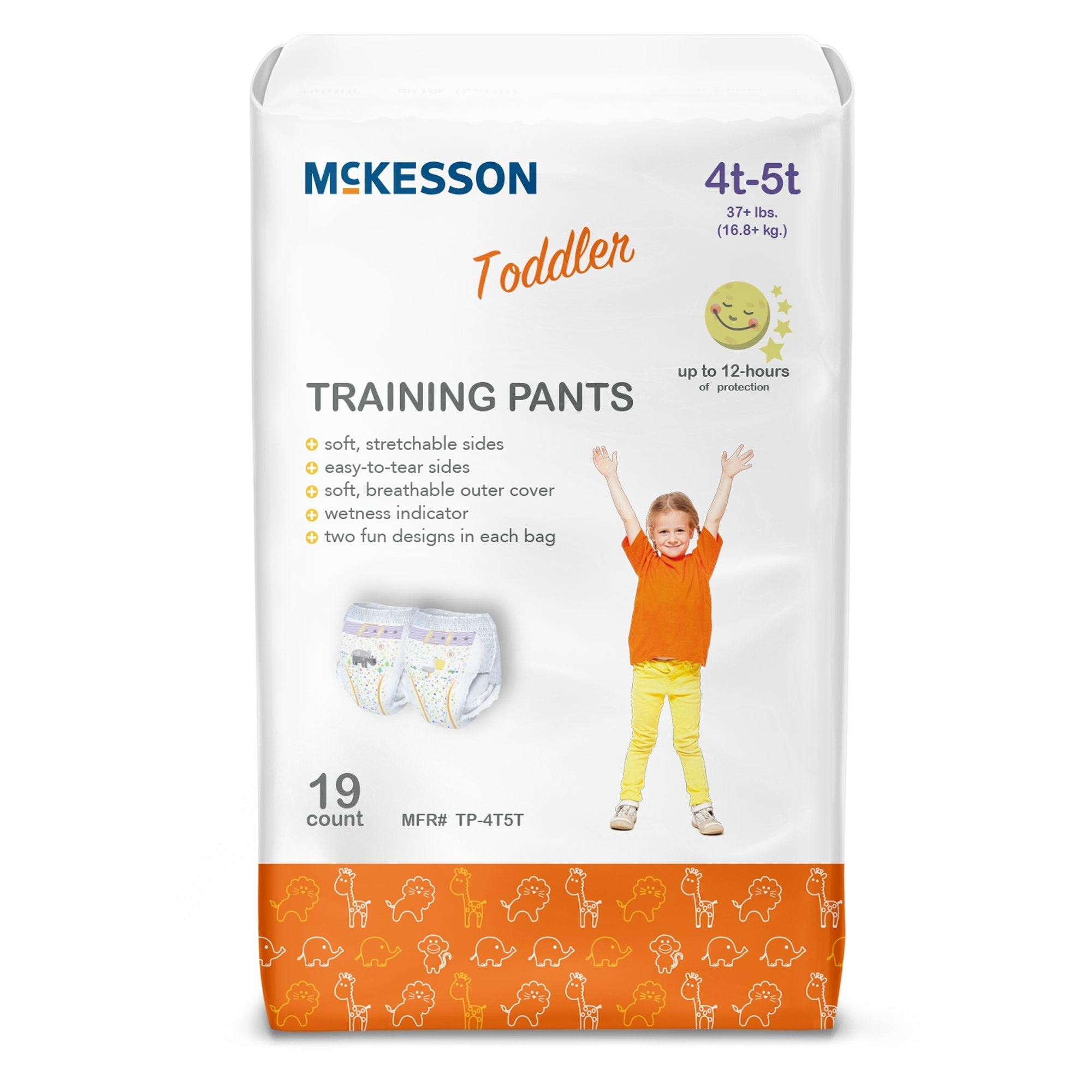 McKesson Toddler Training Pants, 4T to 5T (1 Unit)