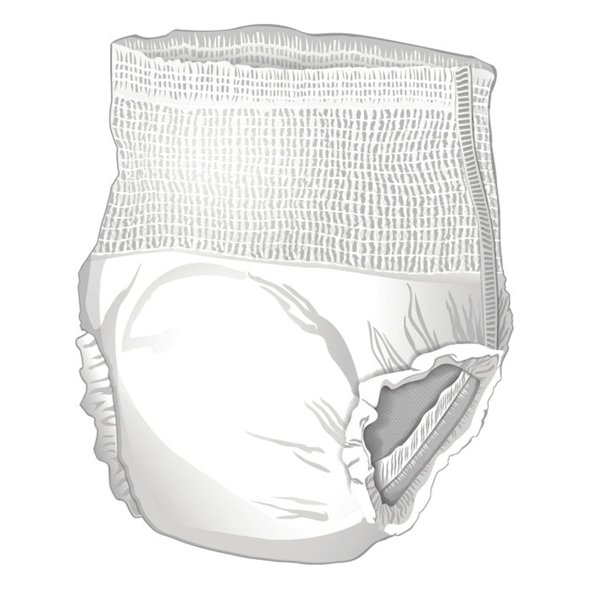 McKesson Ultra Heavy Absorbent Underwear, Small - Discreet Comfort
