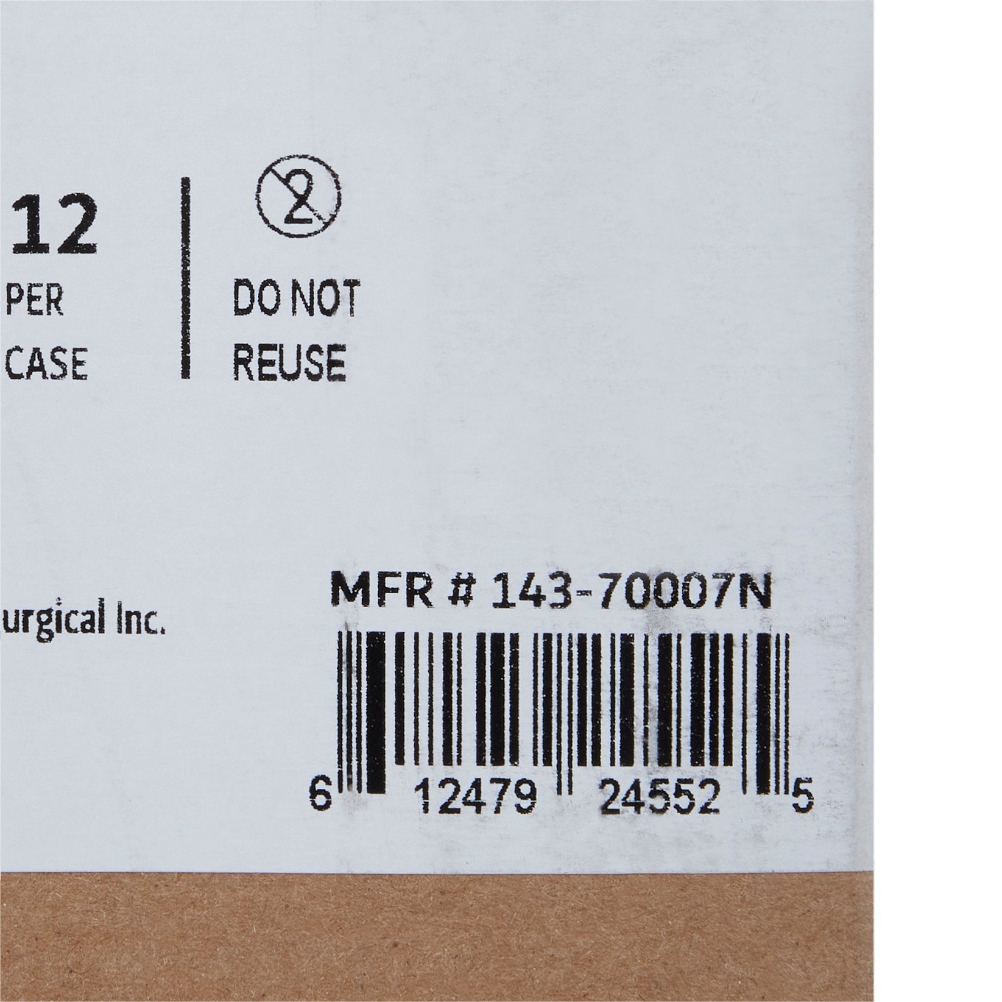 McKesson Crepe Table Paper, 24 Inch x 125 Foot, White (12 Units)