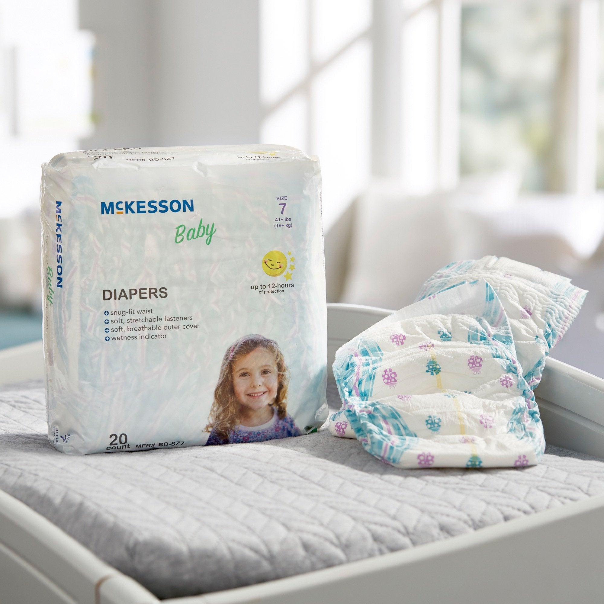 McKesson Baby Diaper, Size 7 (1 Unit)