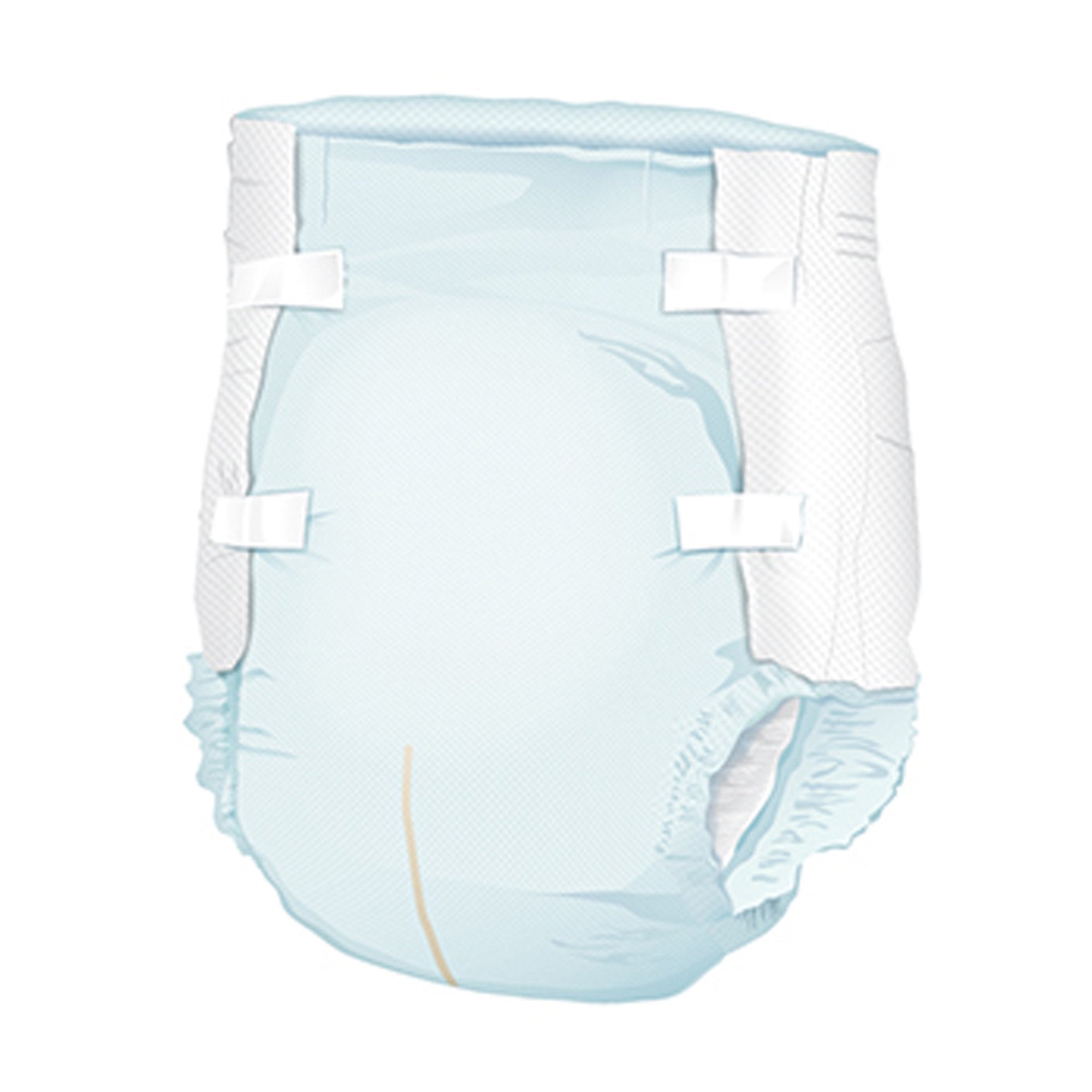 McKesson Super Moderate Absorbency Incontinence Brief, Large (18 Units)