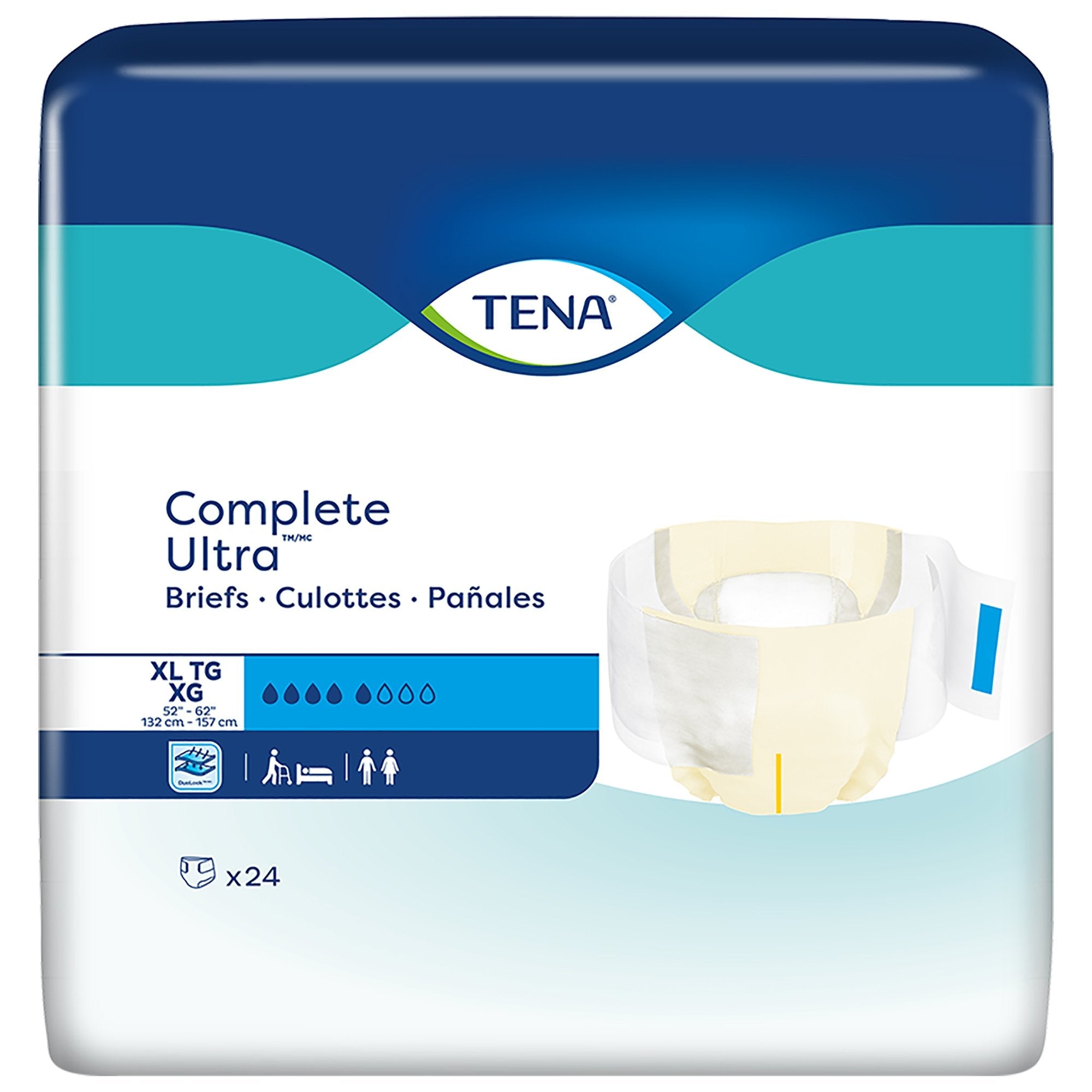 Tena® Complete Ultra™ Incontinence Brief, Extra Large (24 Units)