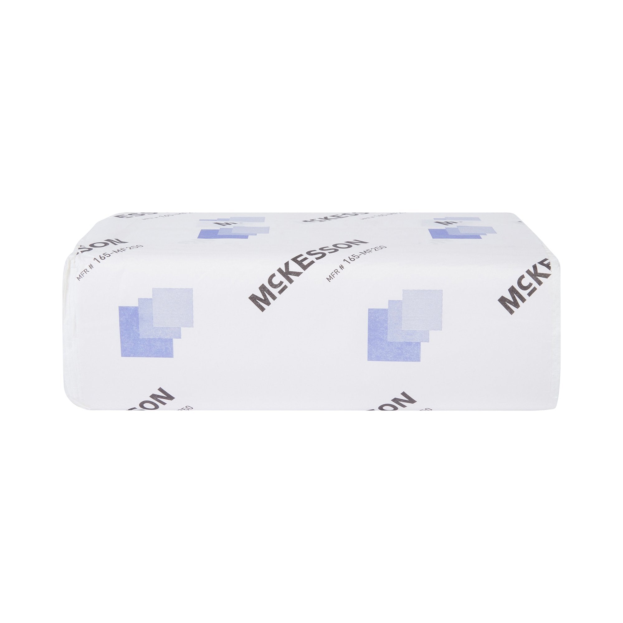McKesson Multi-Fold Paper Towels, 250-Pack, 1-Ply, 9x9" White Towels