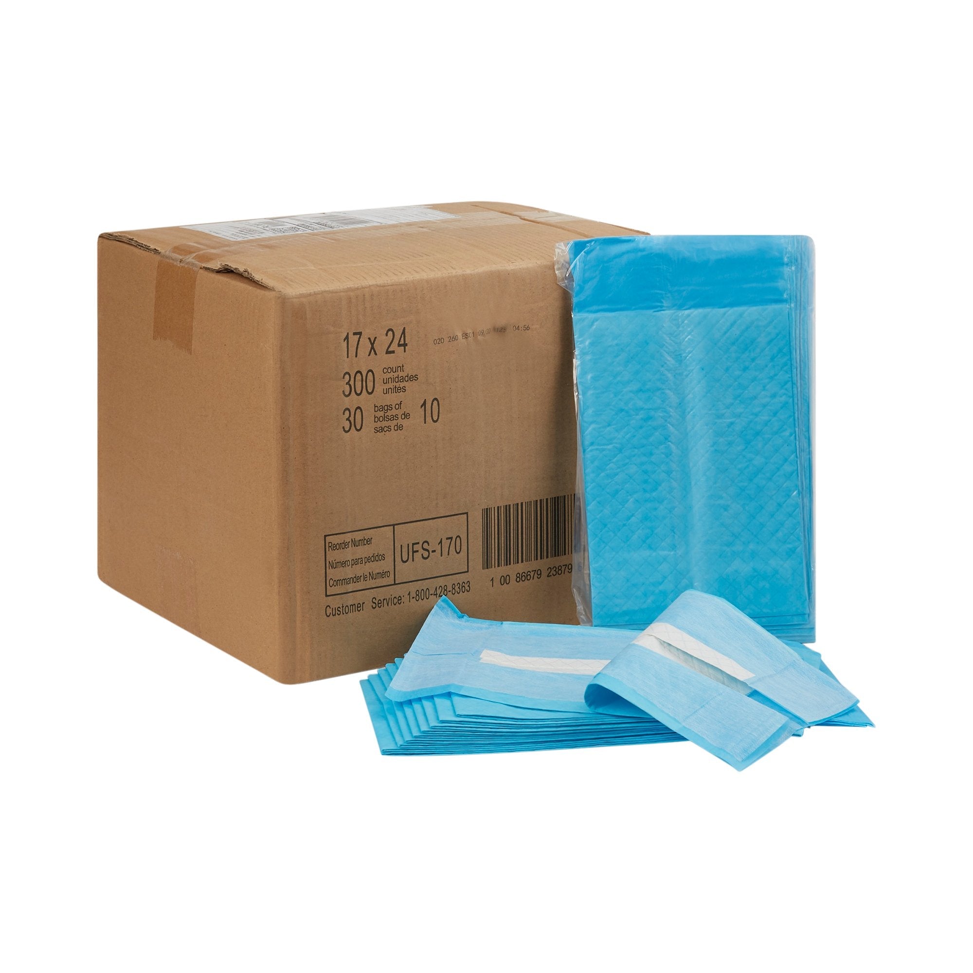 Attends® Care Dri-Sorb® Underpad, 17 X 24 Inches (10 Units)