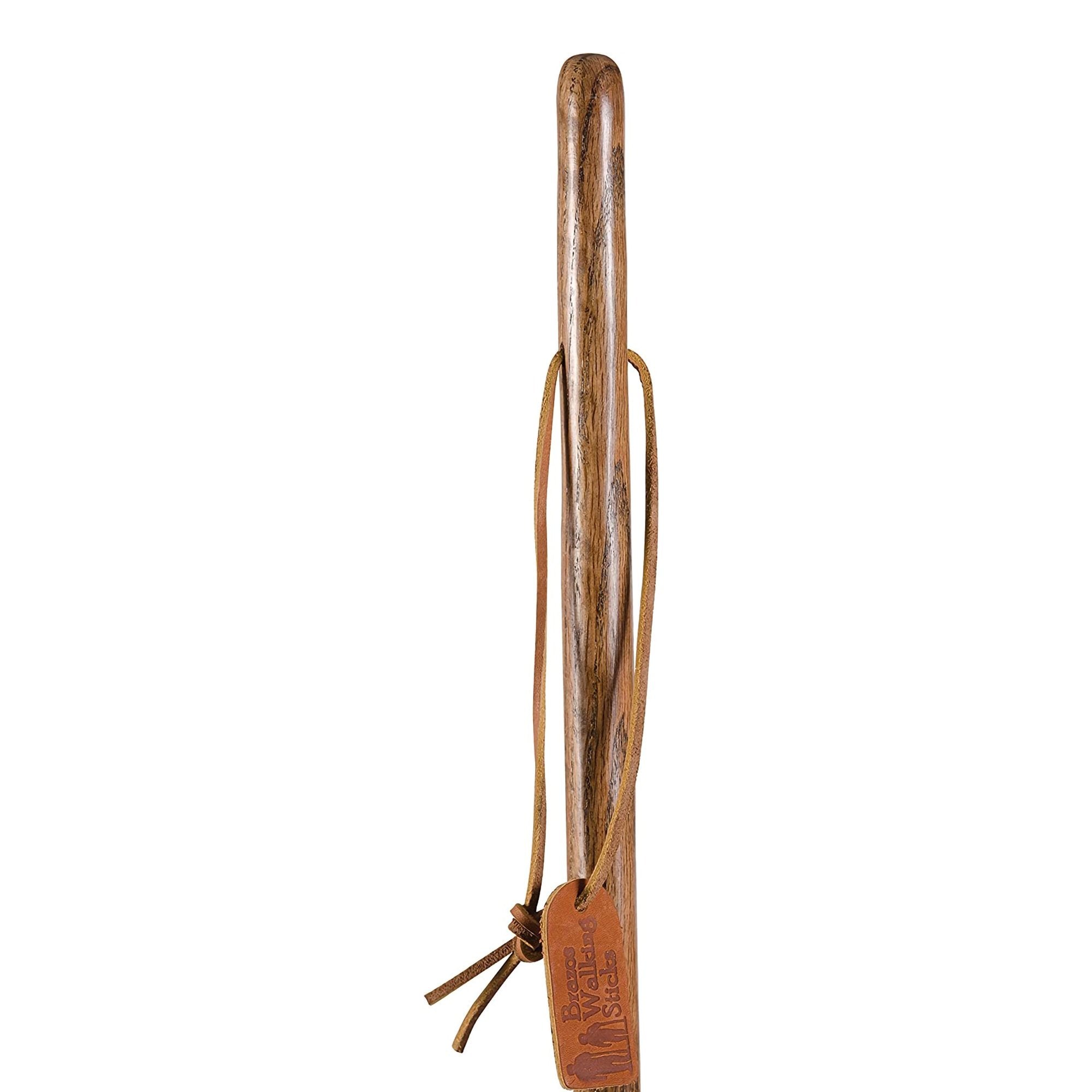 Brazos™ Twisted Oak Backpacker Handcrafted Walking Stick, 58-Inch, Brown (1 Unit)