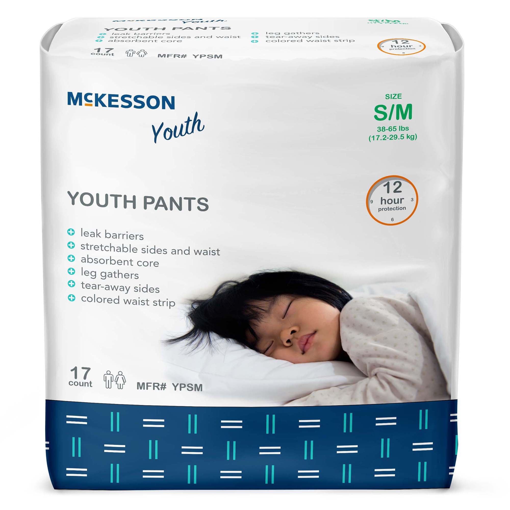McKesson Youth Pants, Small/Medium (17 Units)