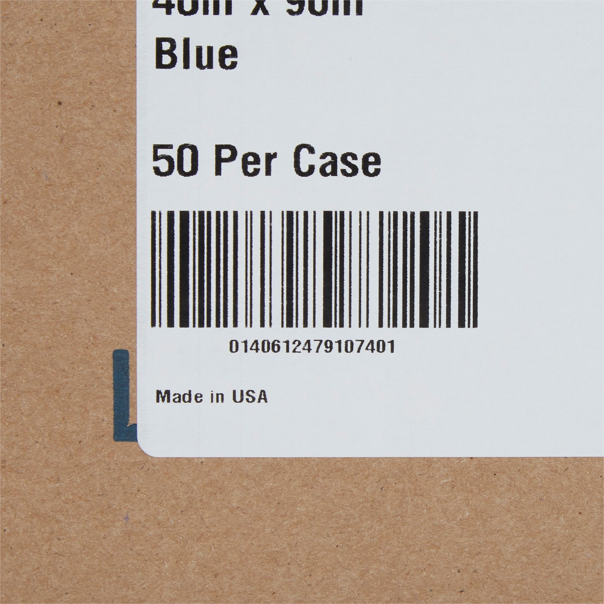 McKesson Blue Flat Stretcher Sheet, 40 x 90 Inch (50 Units)