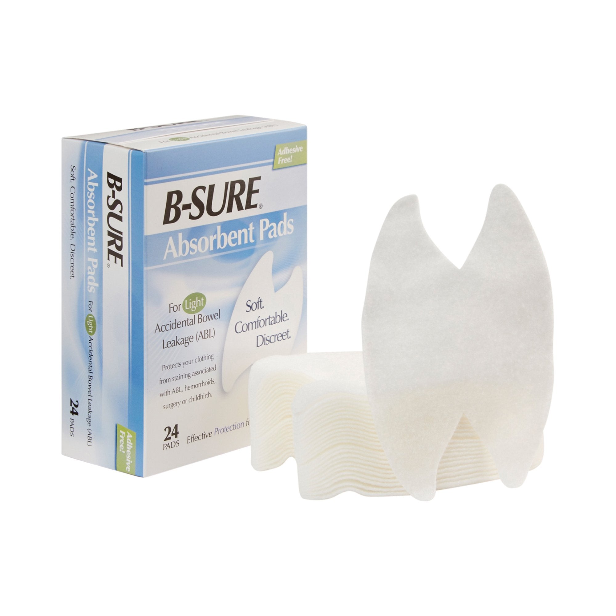 B-Sure® Light Incontinence Liner, One Size Fits Most (24 Units)