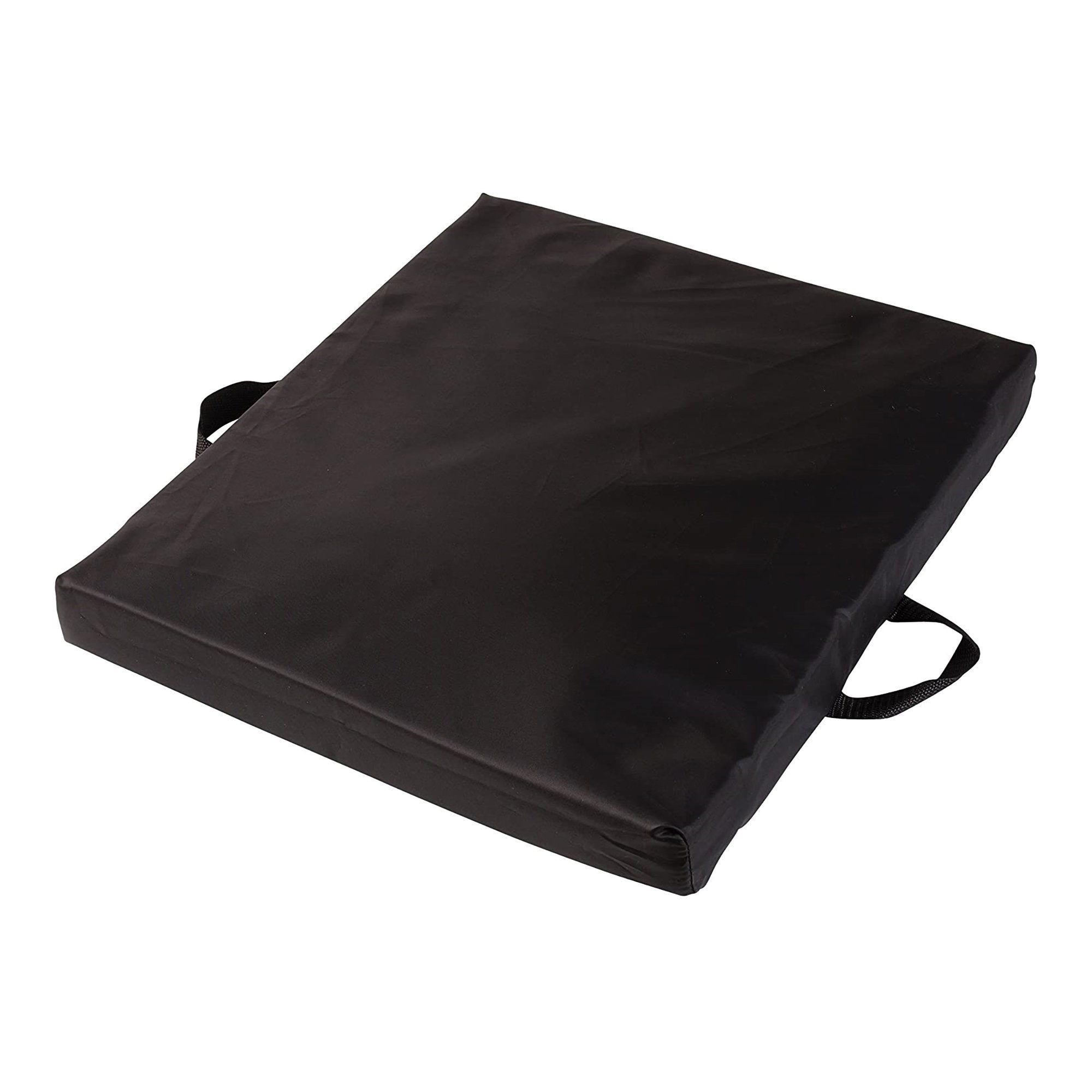 Mabis® Wheelchair Seat Cusion, Black, 16 D x 20 W x 2 H in. (1 Unit)