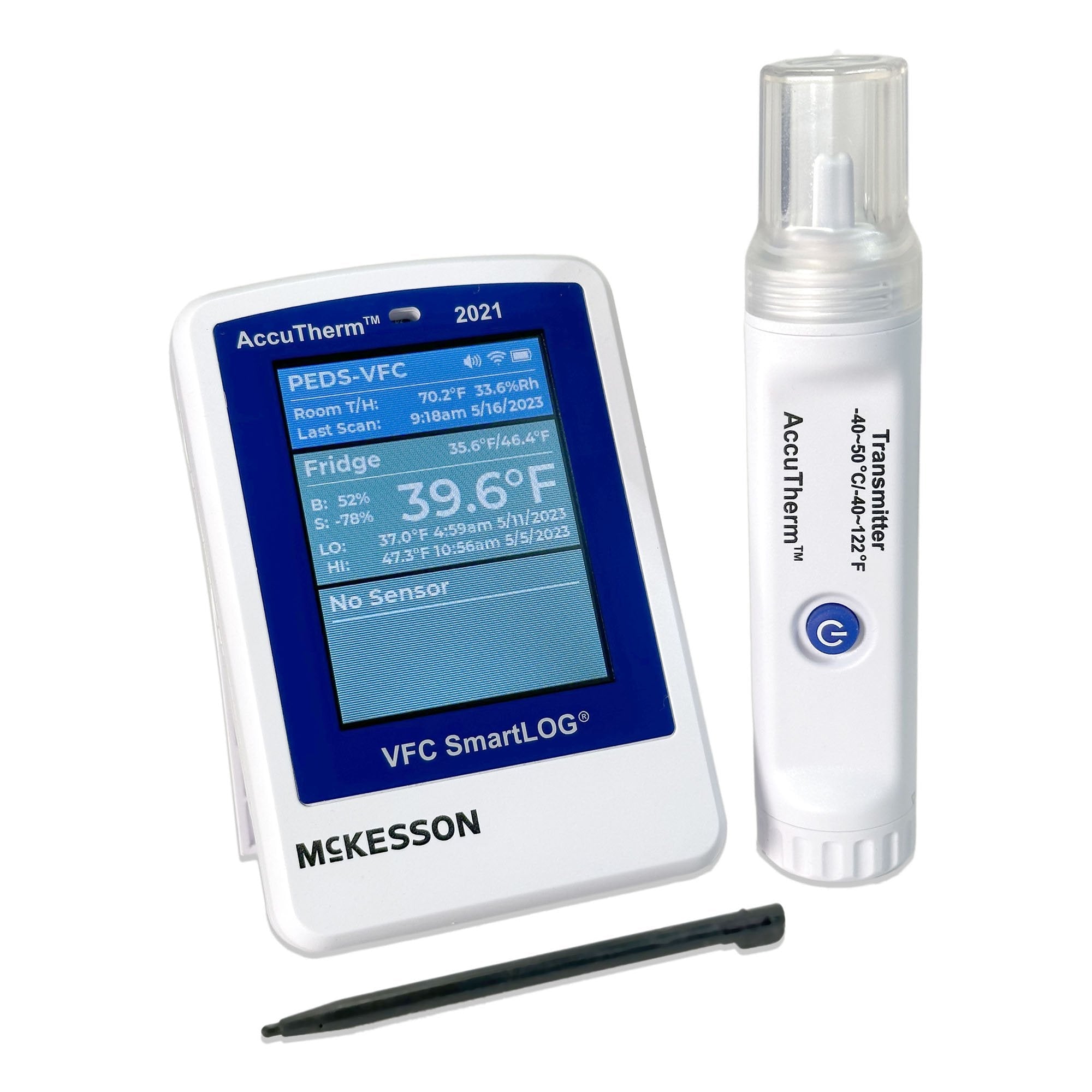 McKesson Datalogging Refrigerator / Freezer Thermometer with Alarm (1 Unit)